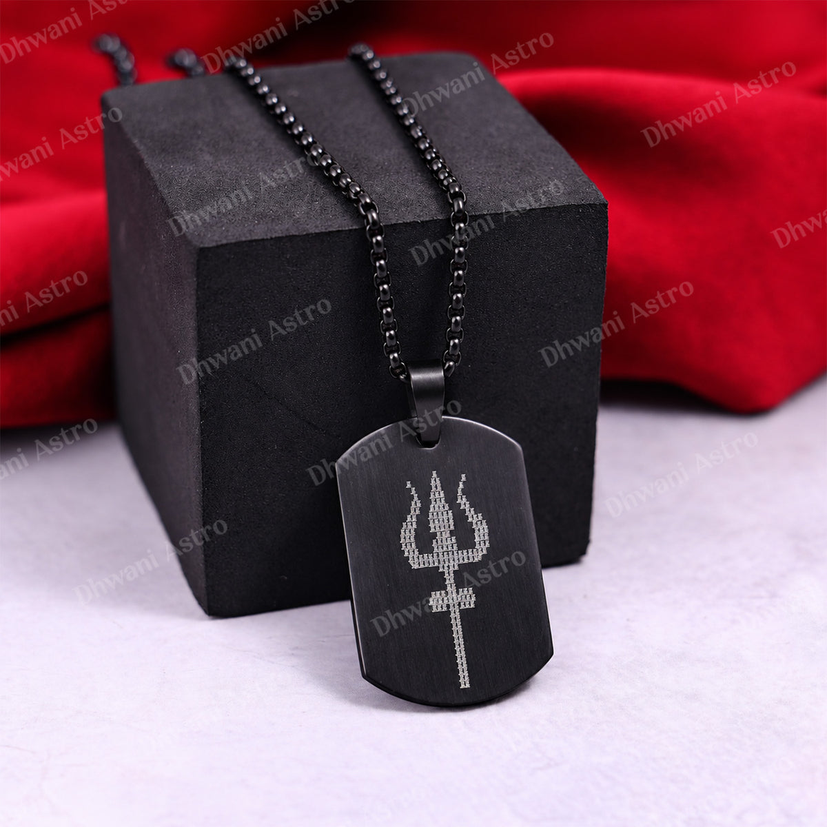 IGP Plating Shiv Trishul Pendant