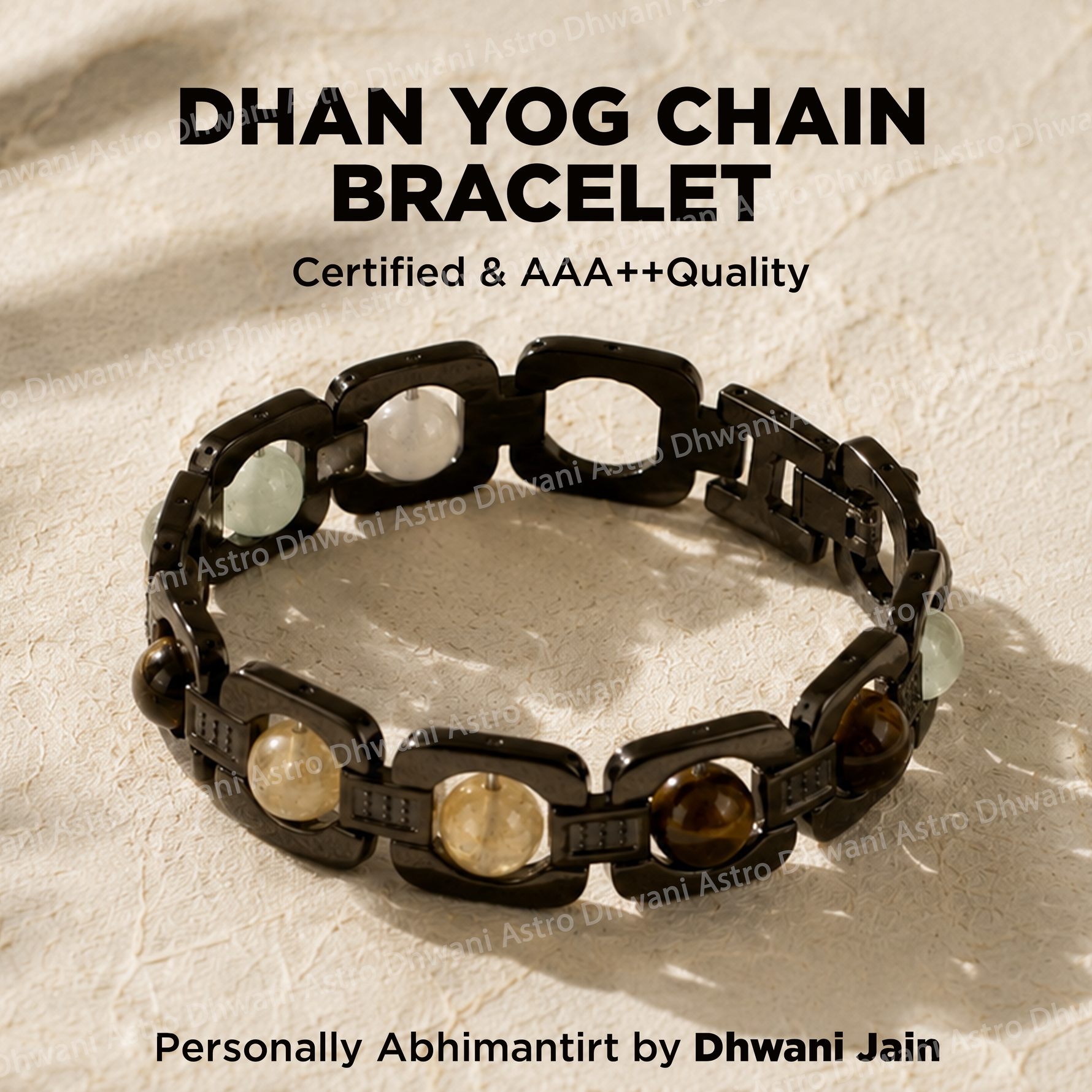Dhan Yog Chain Bracelet for Prosperity, Focus & Positive Energy