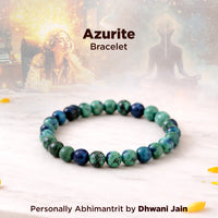 Azurite Crystal Bracelet