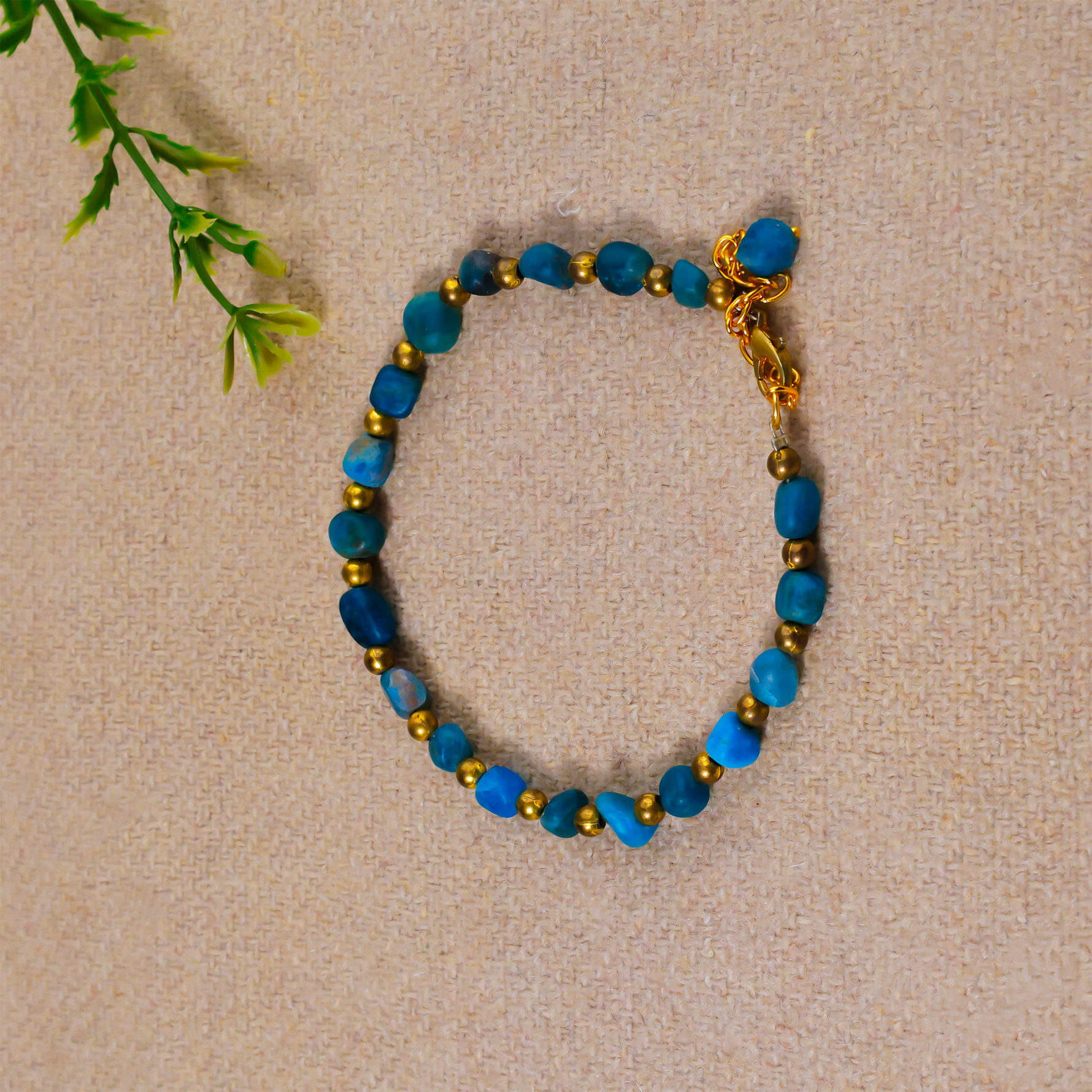 Healing Stone Apatite Anklets - Abhimantrit