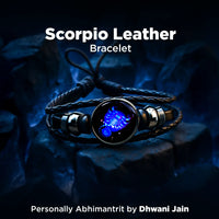 Scorpio Leather Bracelet