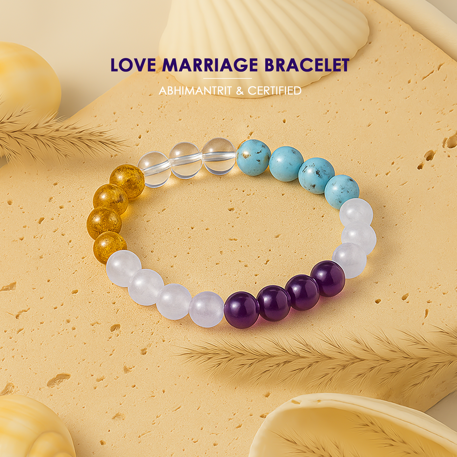 Premium Love Marriage Bracelet - Abhimantrit & Certified