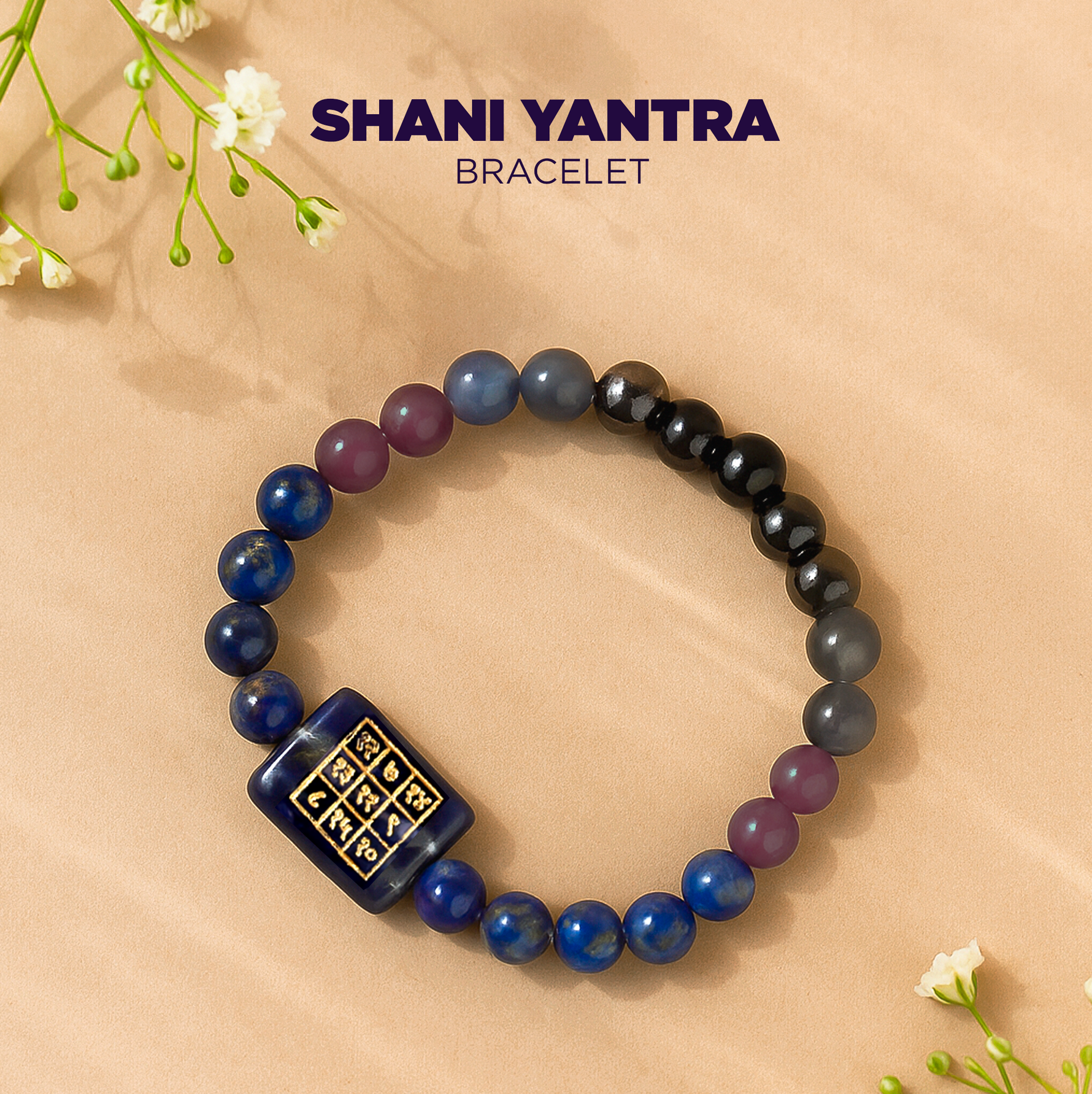 Shani Yantra Bracelet - Shani Sade Sati, Dhaiya & Debt Relief