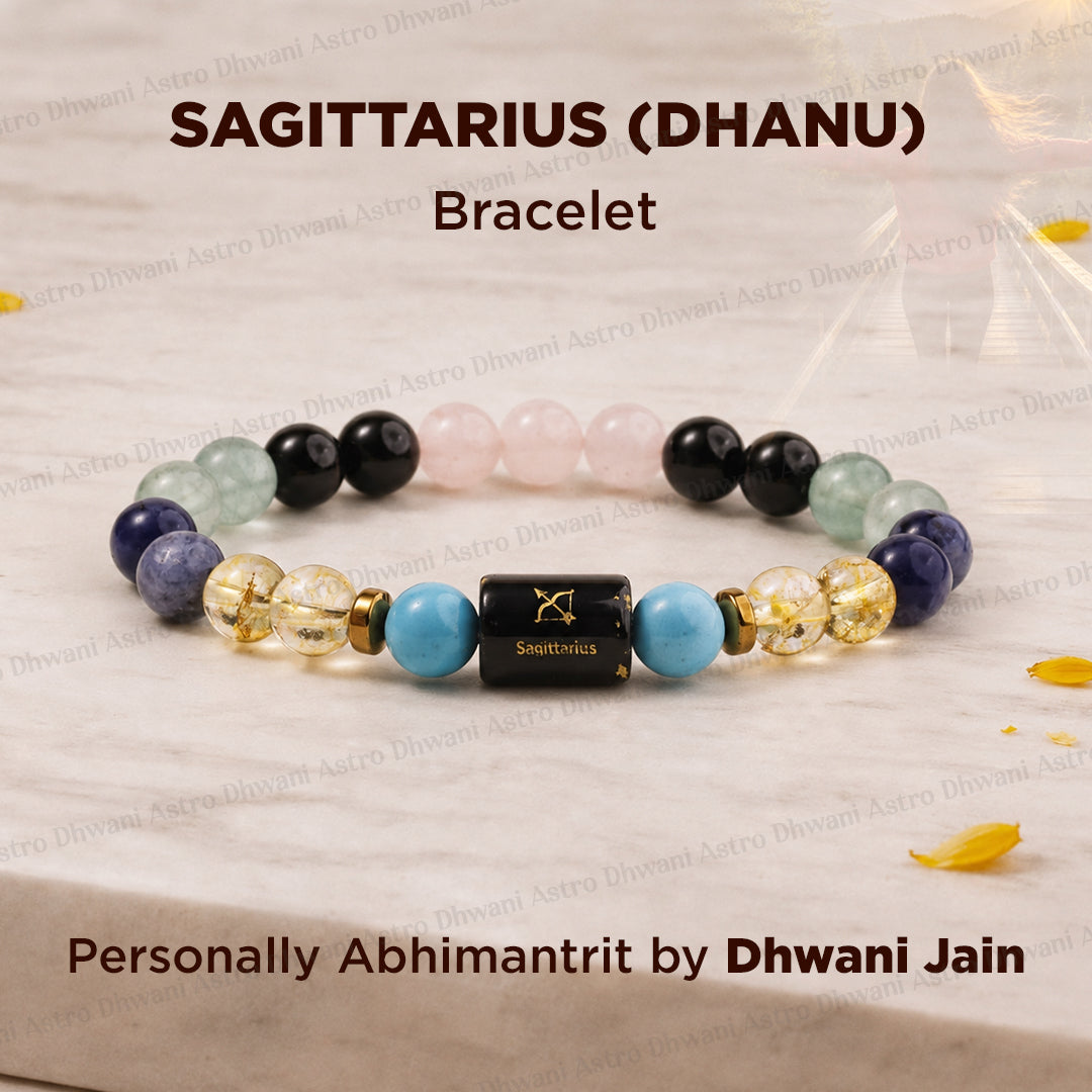 Sagittarius (धनु राशि) Zodiac Sign Multi Stone Bracelets