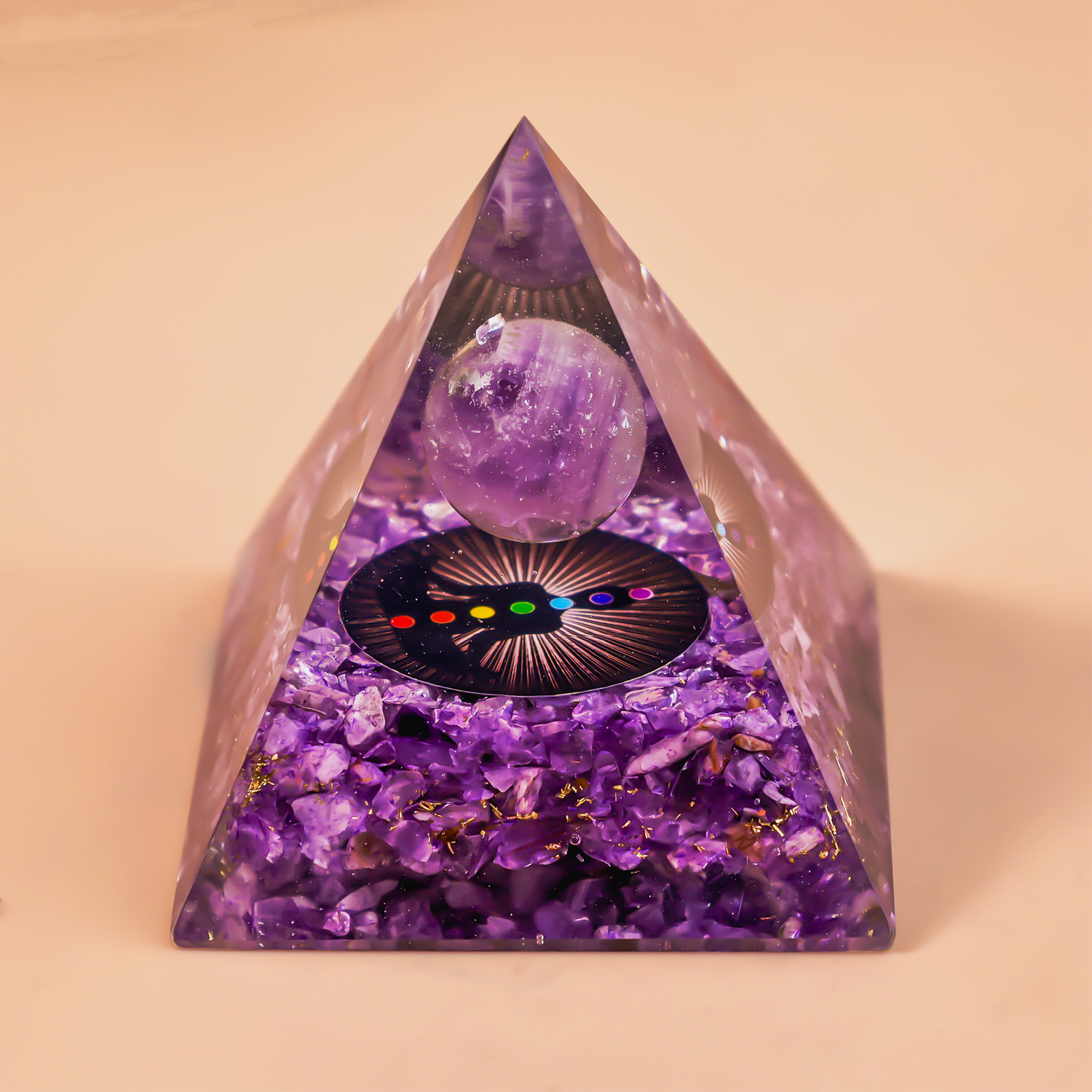 Amethyst Universe Energy Pyramid