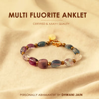 Natural Multi Floroid Anklet