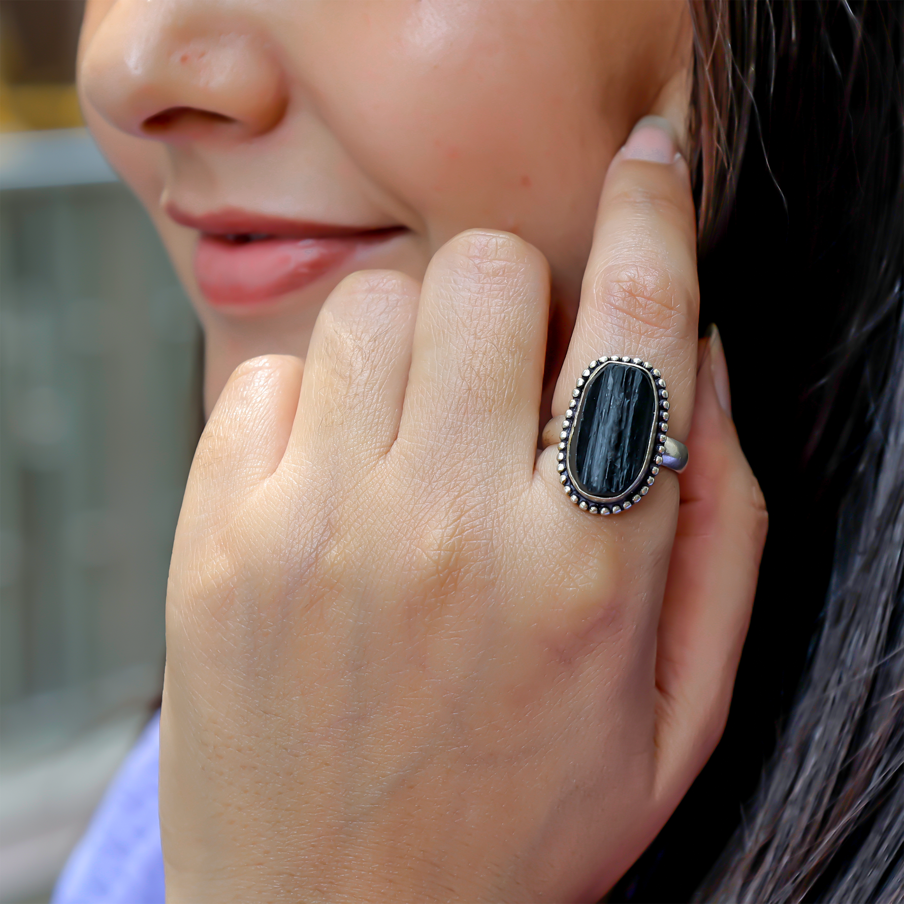 Tourmaline Ring - Abhimantrit & Certified