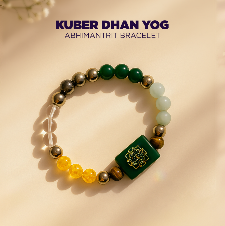 Kuber Dhan Yog Bracelet for Wealth, Prosperity & Financial Growth