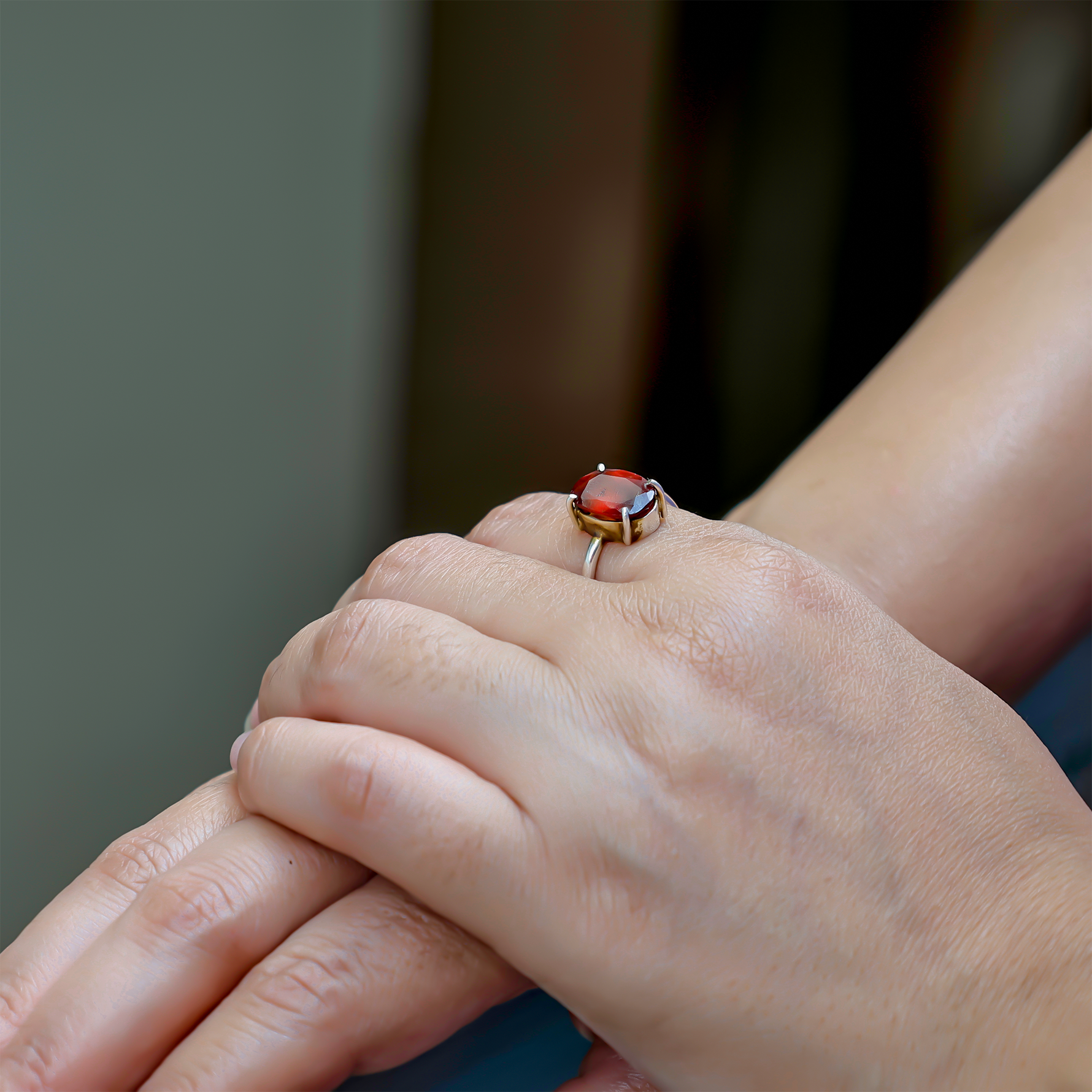 Ruby Ring (Manik Surya) - Abhimantrit & Certified