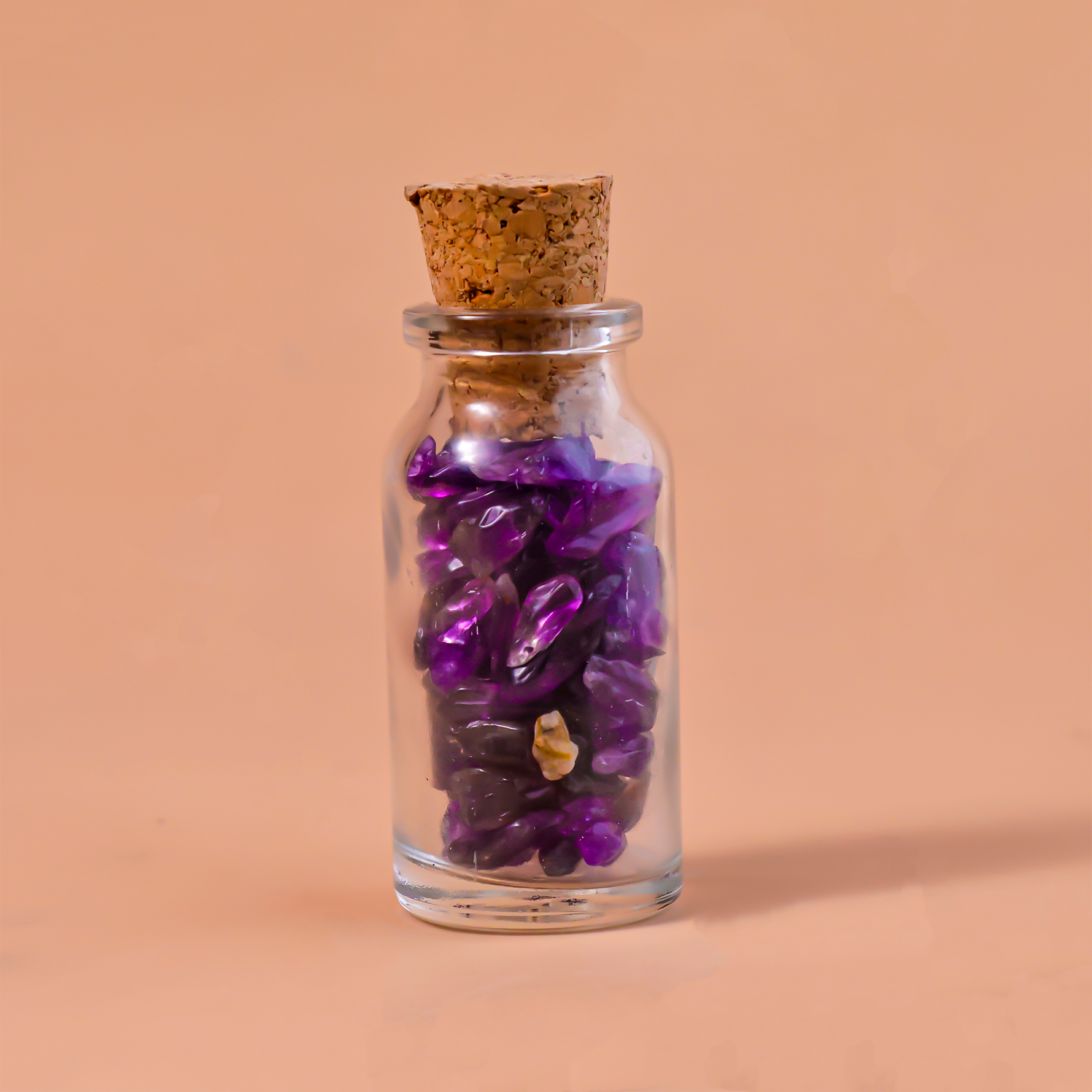 Amethyst Bottle Chips - Abhimantrit