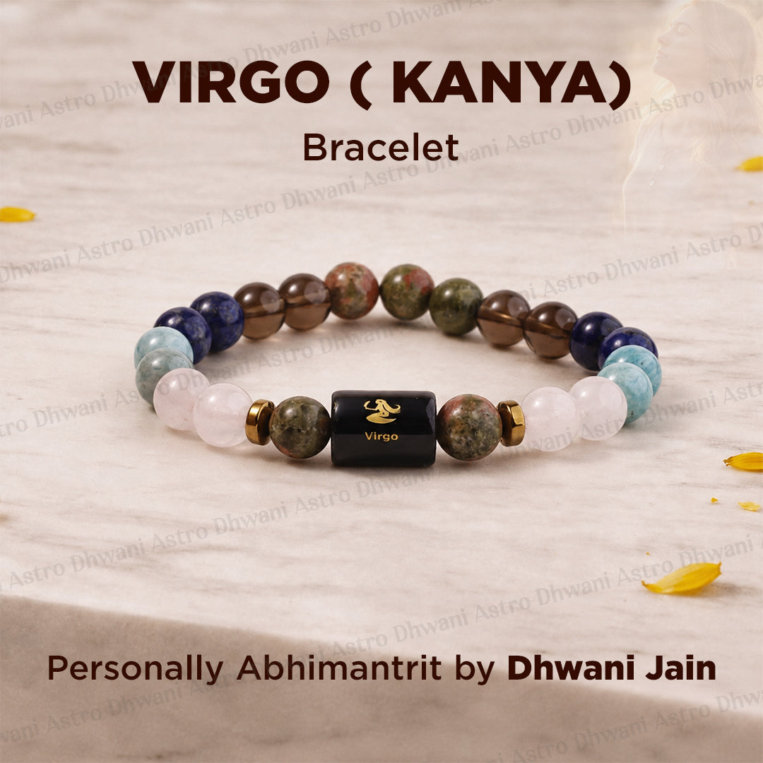Virgo (कन्या राशि) Zodiac Sign Multi Stone Bracelets