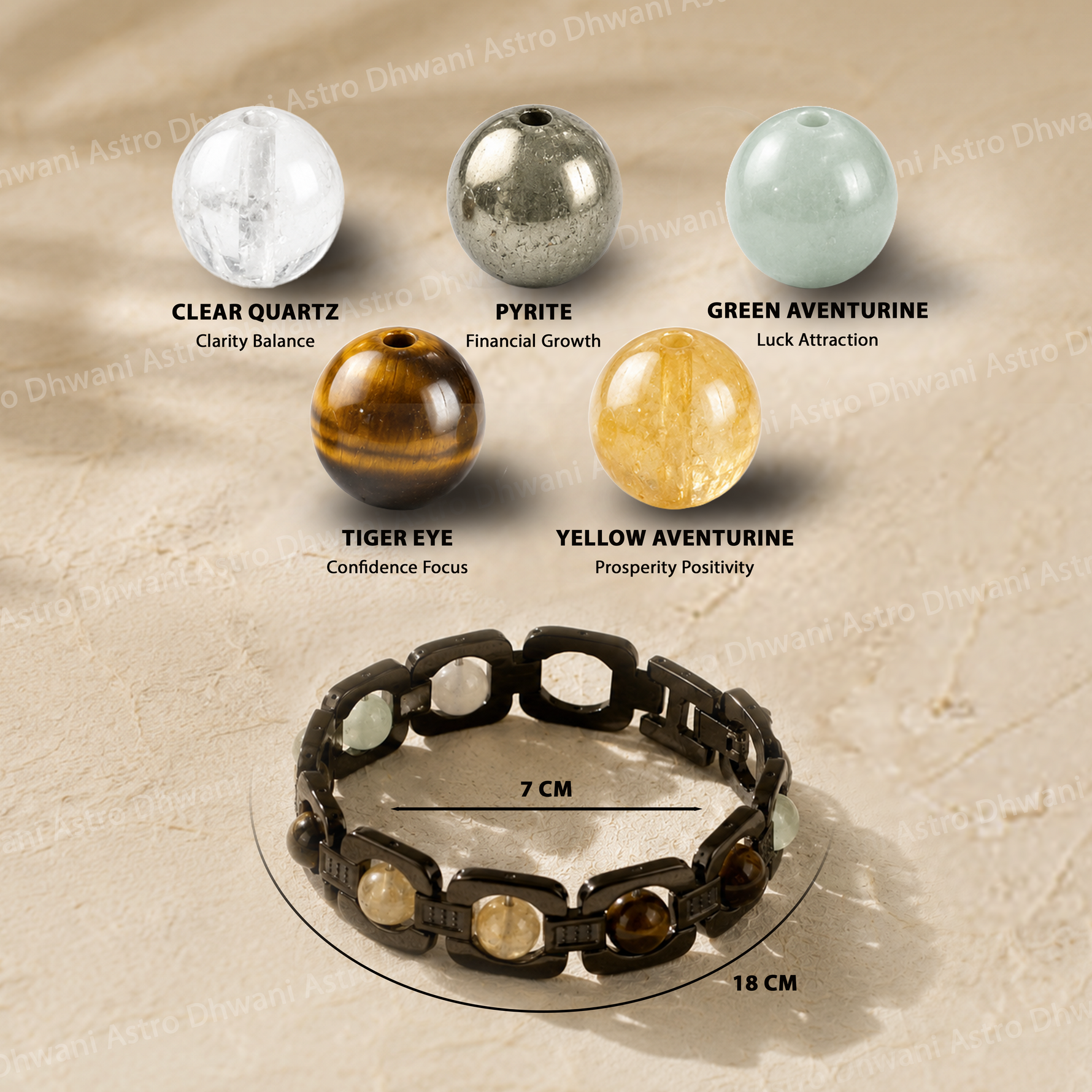 Dhan Yog Chain Bracelet for Prosperity, Focus & Positive Energy