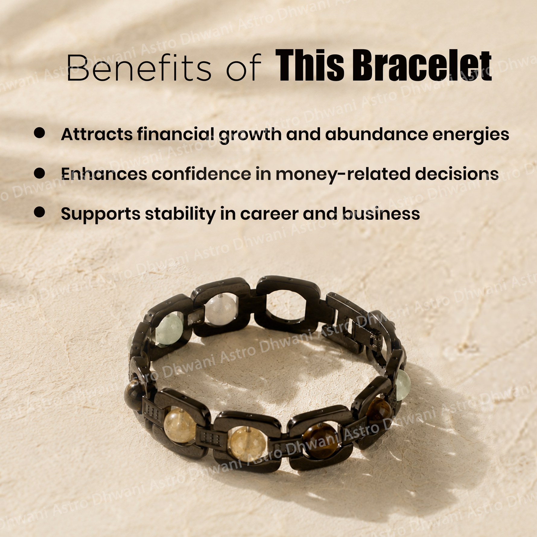 Dhan Yog Chain Bracelet for Prosperity, Focus & Positive Energy
