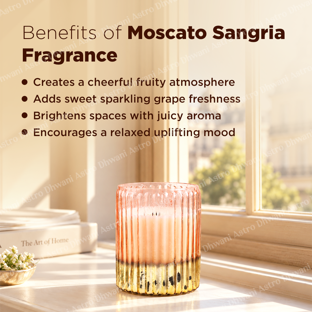 Scented Soy Wax Candle | Hand-Poured Aromatherapy Candle in Decorative Fluted Glass Jar | Meditation, Prayer & Home Décor