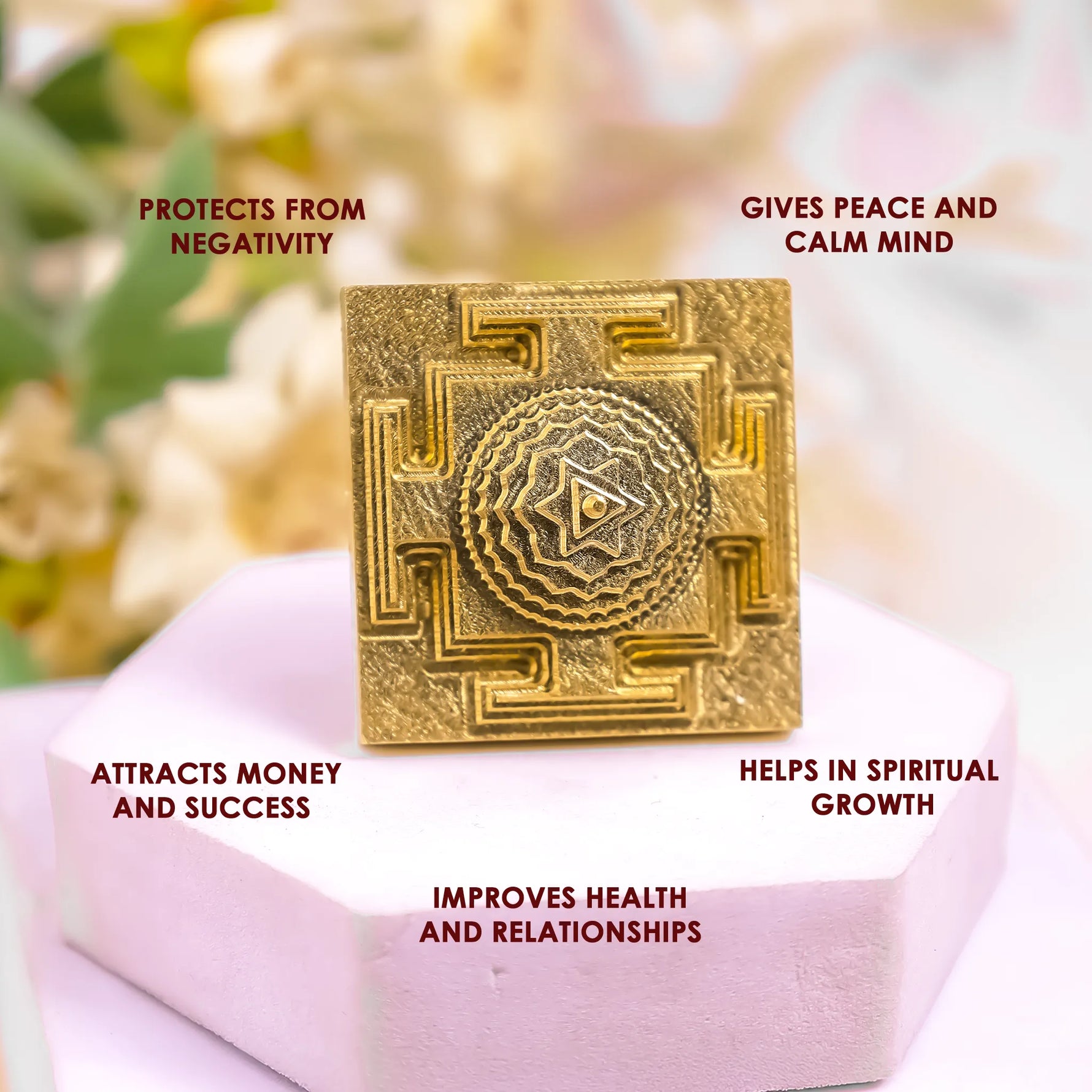 Rashi Tara Yantra (Improves Brihaspati’s Effects, Family & Marriage Life) - Abhimmantrit