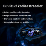Aquarius Leather Bracelet