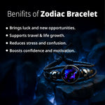 Sagittarius Leather Bracelet