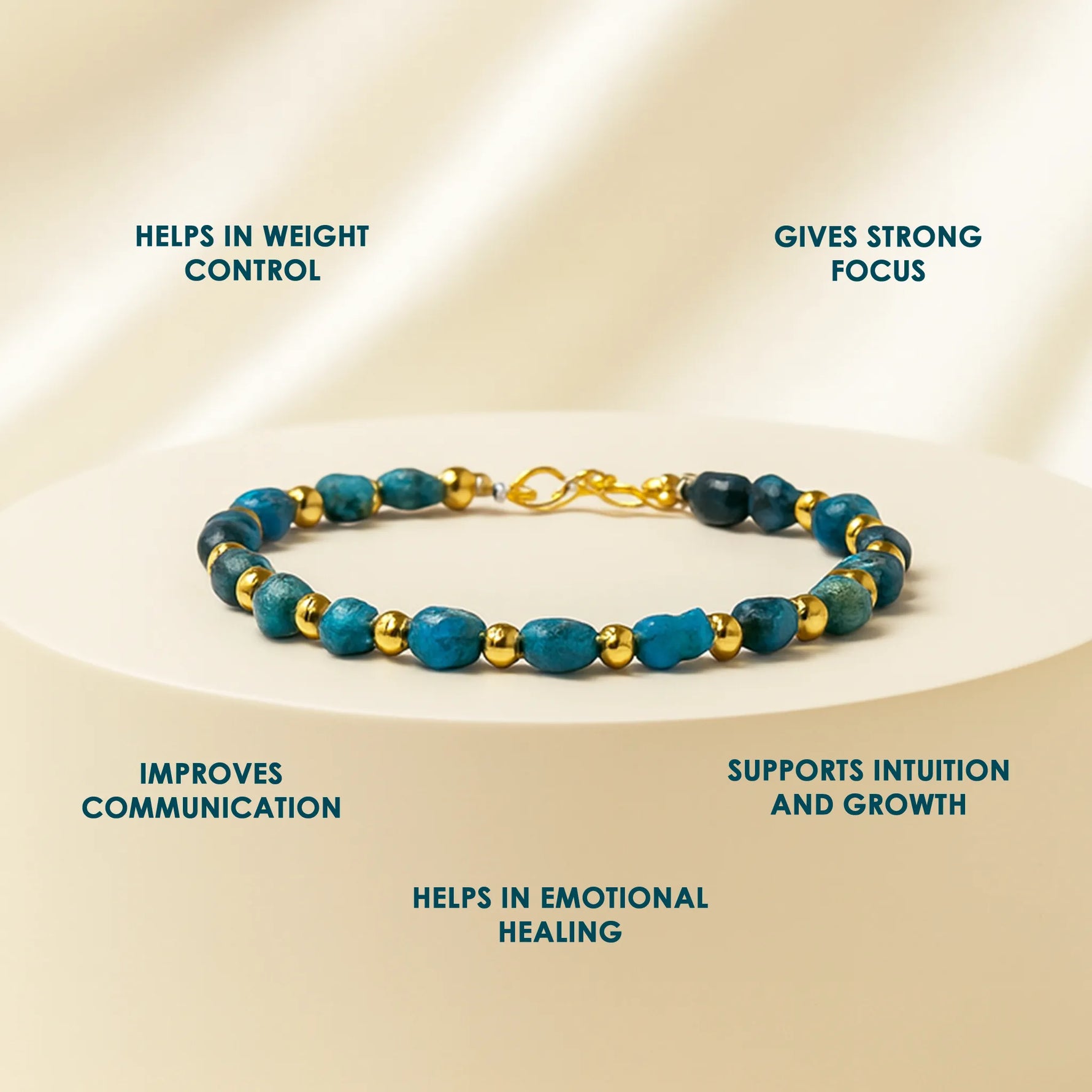 Healing Stone Apatite Anklets