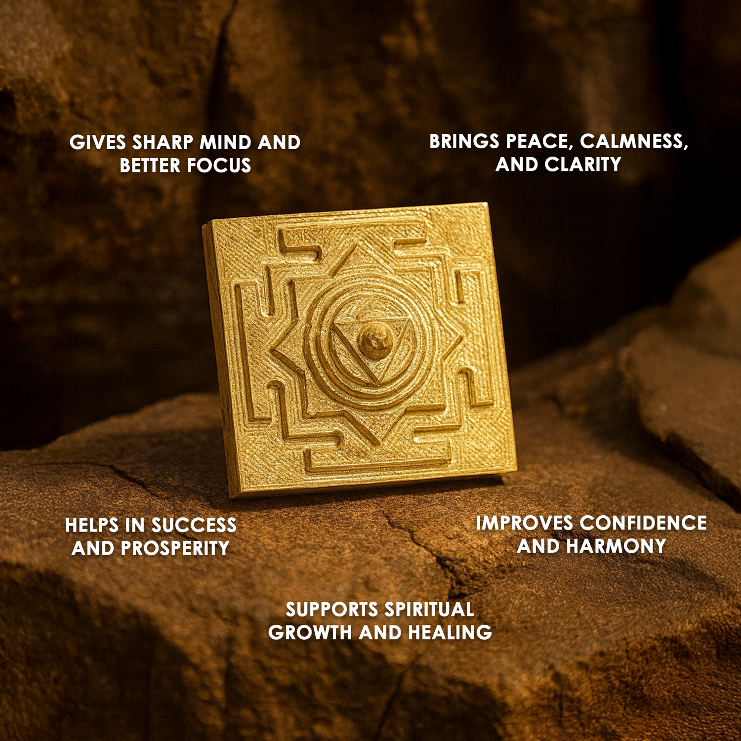 Gayatri Yantra (Enhances Memory, Concentration, and Academic Performance) - Abhimantrit
