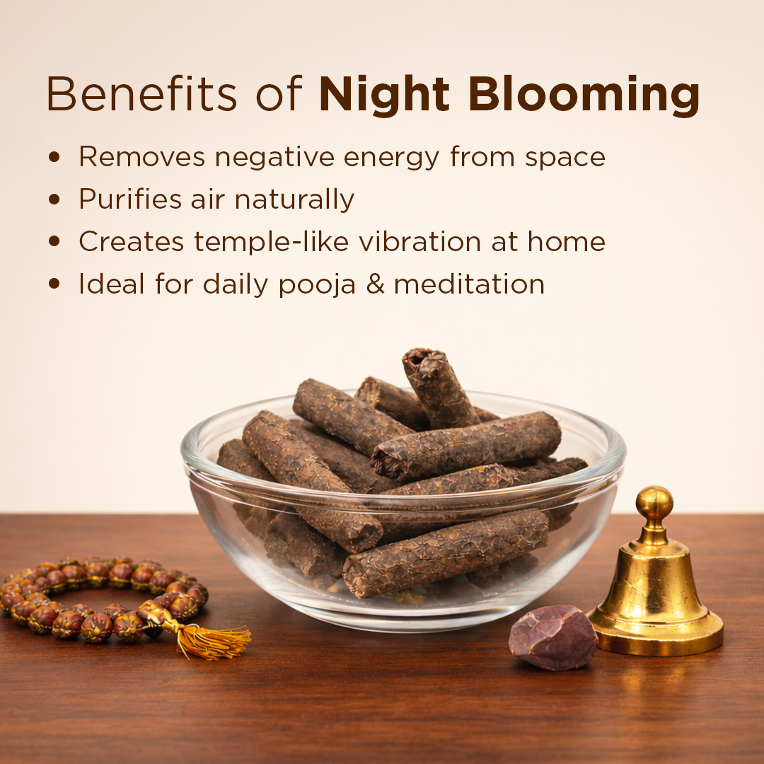 Real Gir Cow Dung Dhoop Sticks (Combo Pack of 3 Boxes) - 100% Natural & Chemical Free