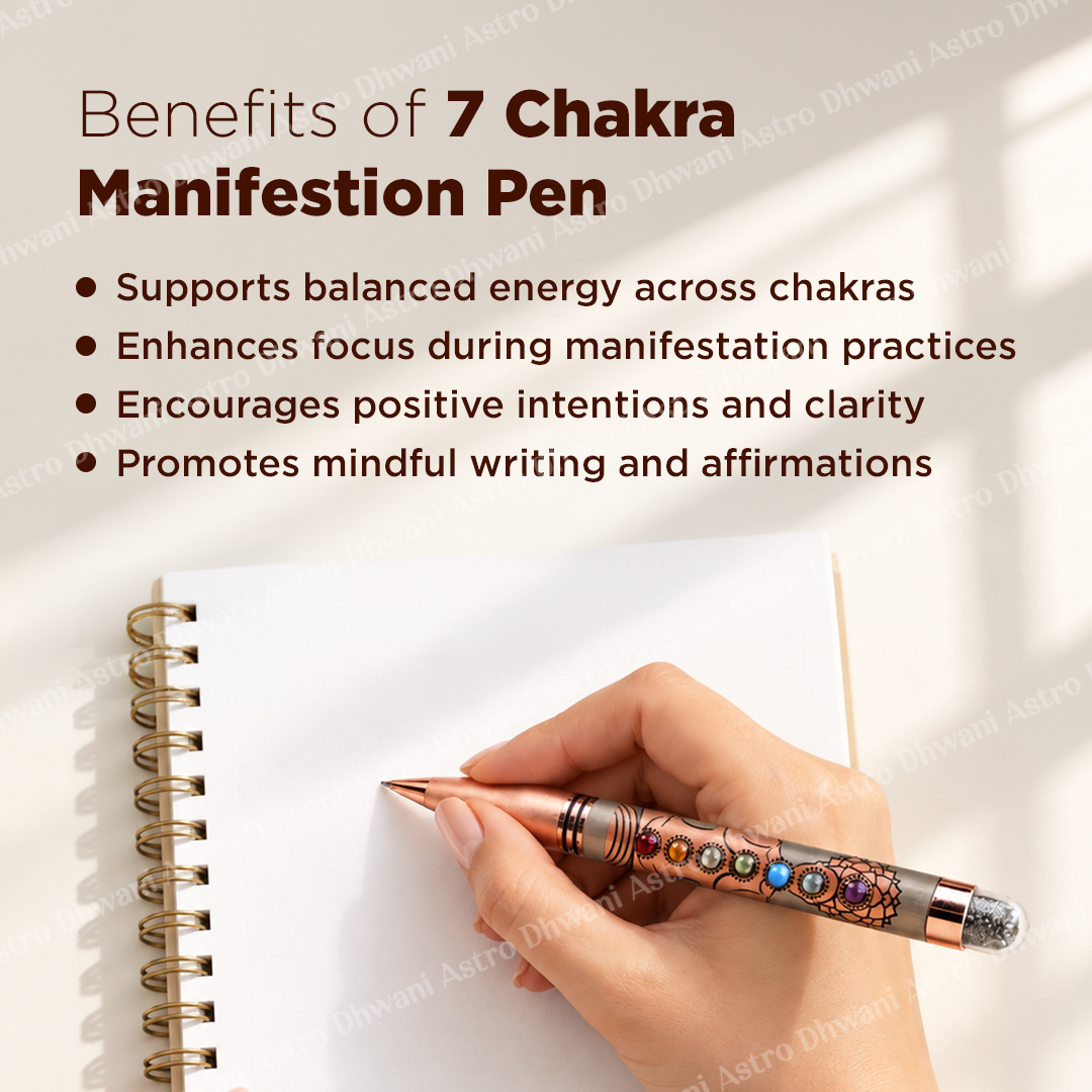 7 Chakra Manifestation Pen