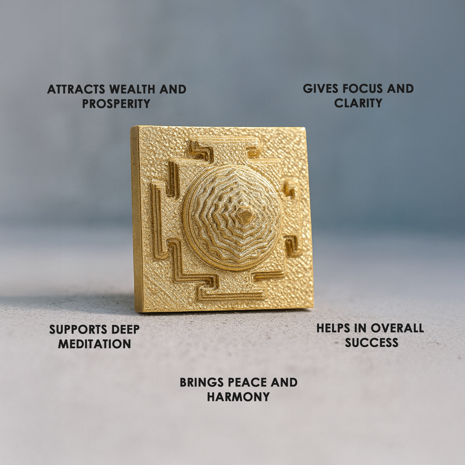 Shri Yantra (Attracts & Protects Your Money and Wealth) - Abhimantrit