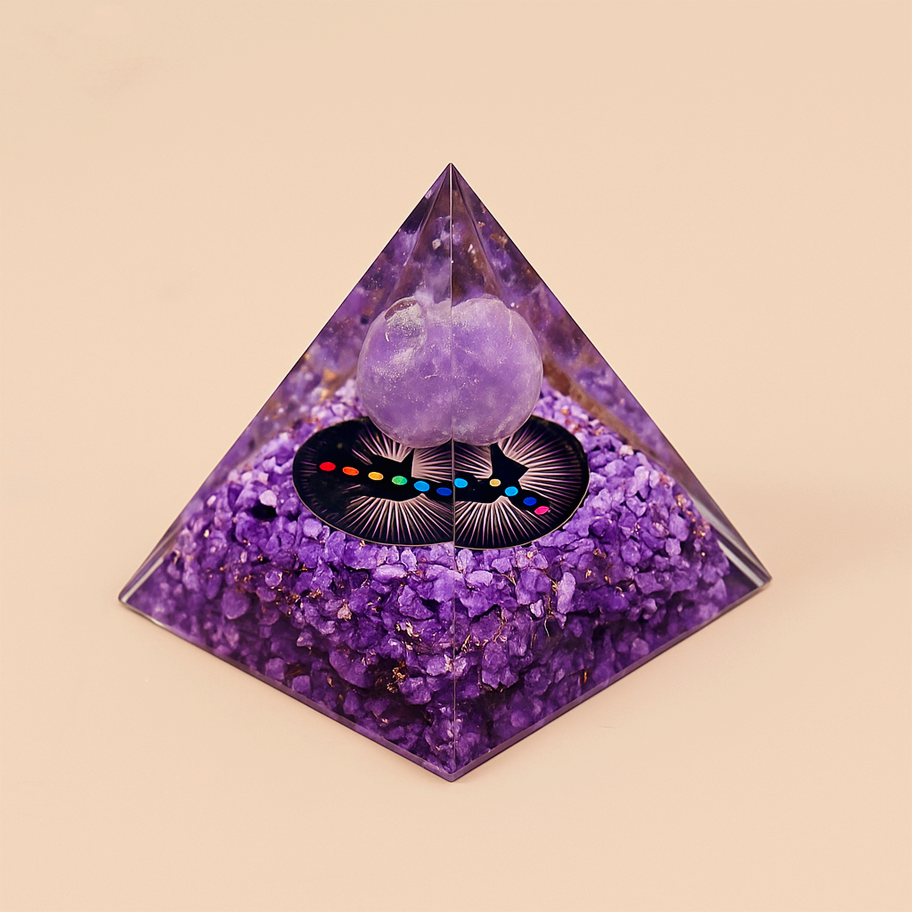 Amethyst Universe Energy Pyramid