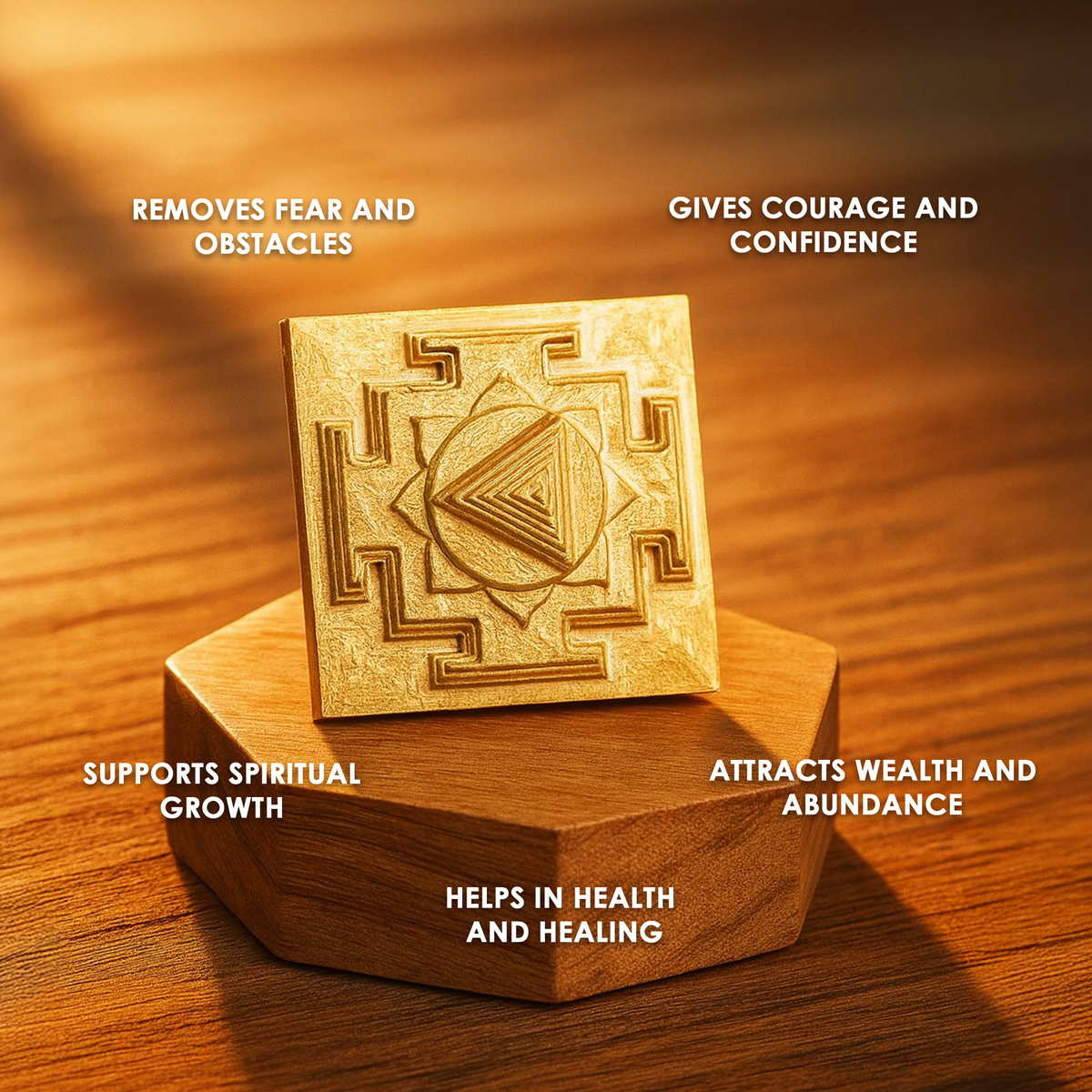 Mahakali Yantra (Protects Against Negative Energy, Evil Spirits & Ghosts) - Abhimantrit