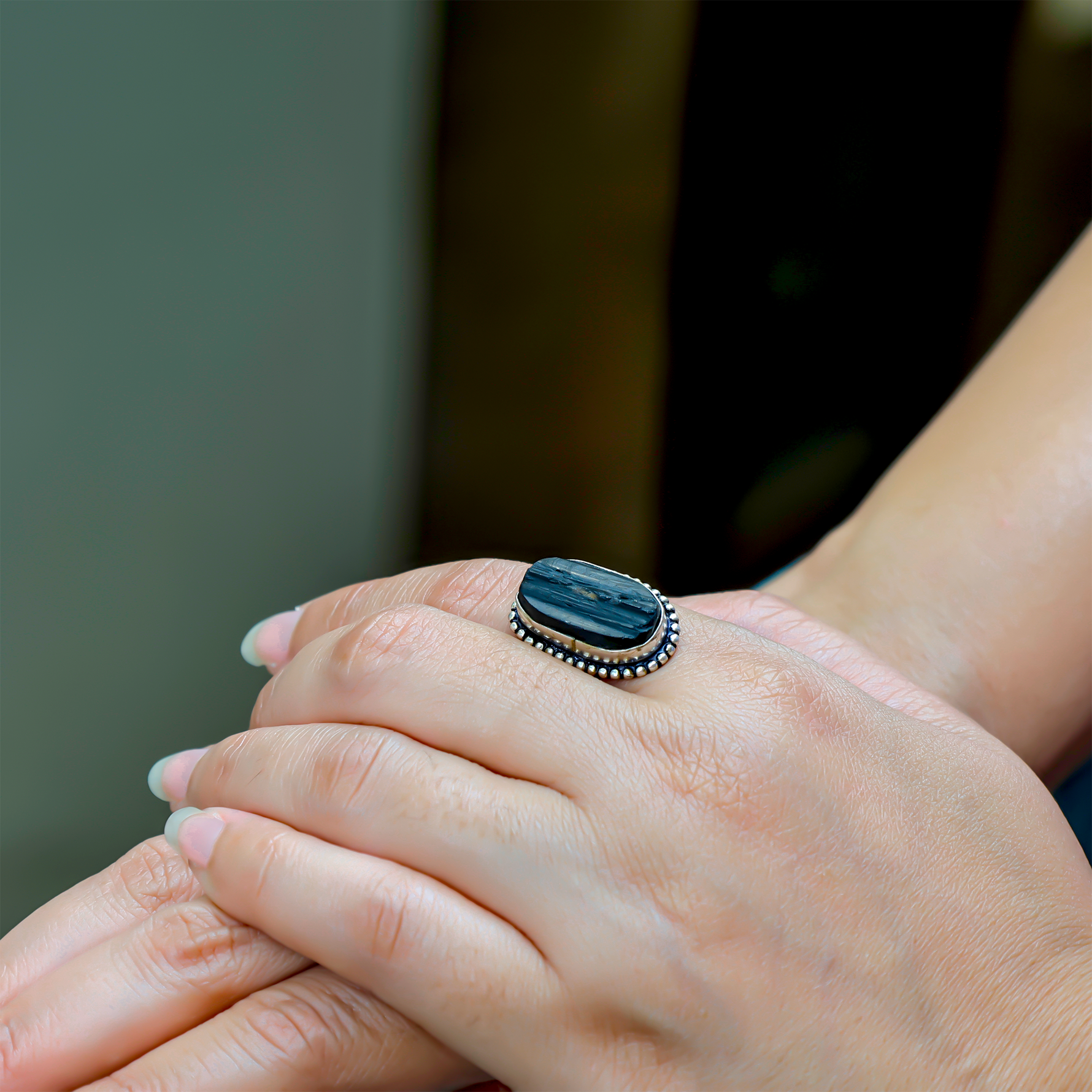 Tourmaline Ring - Abhimantrit & Certified