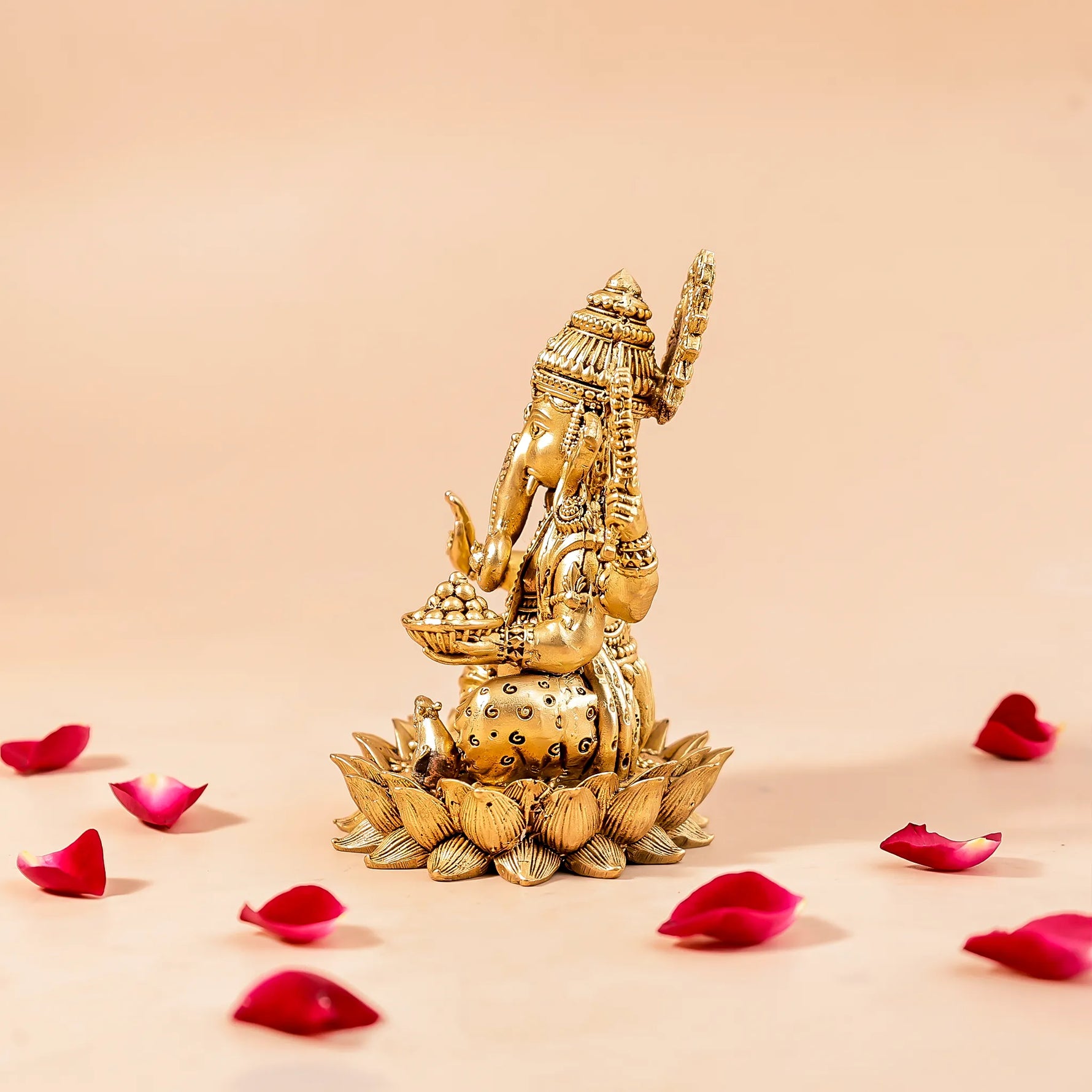 Brass Lord Ganesha Statue