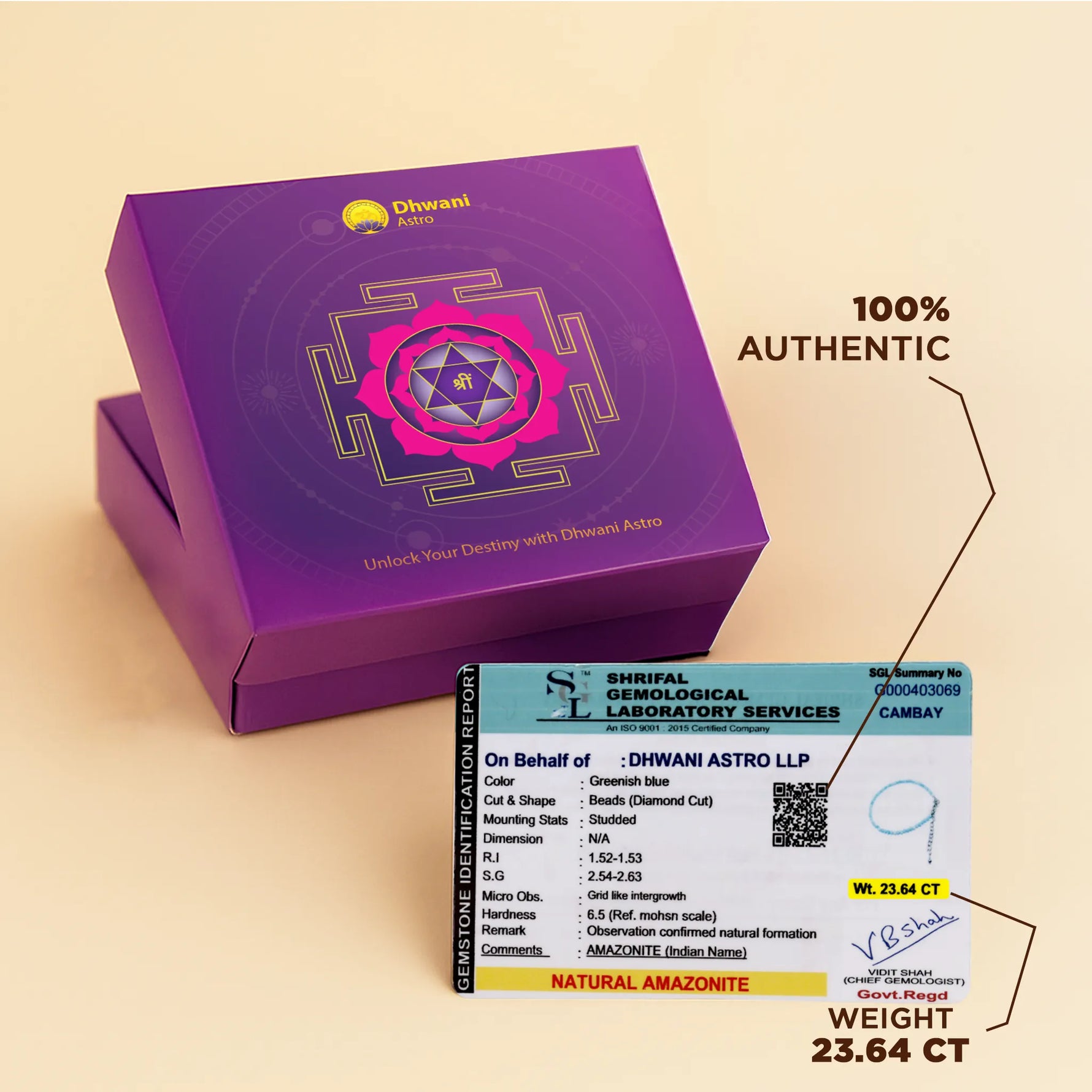 Amazonite Diamond Cut Anklet