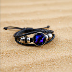 Sagittarius Leather Bracelet