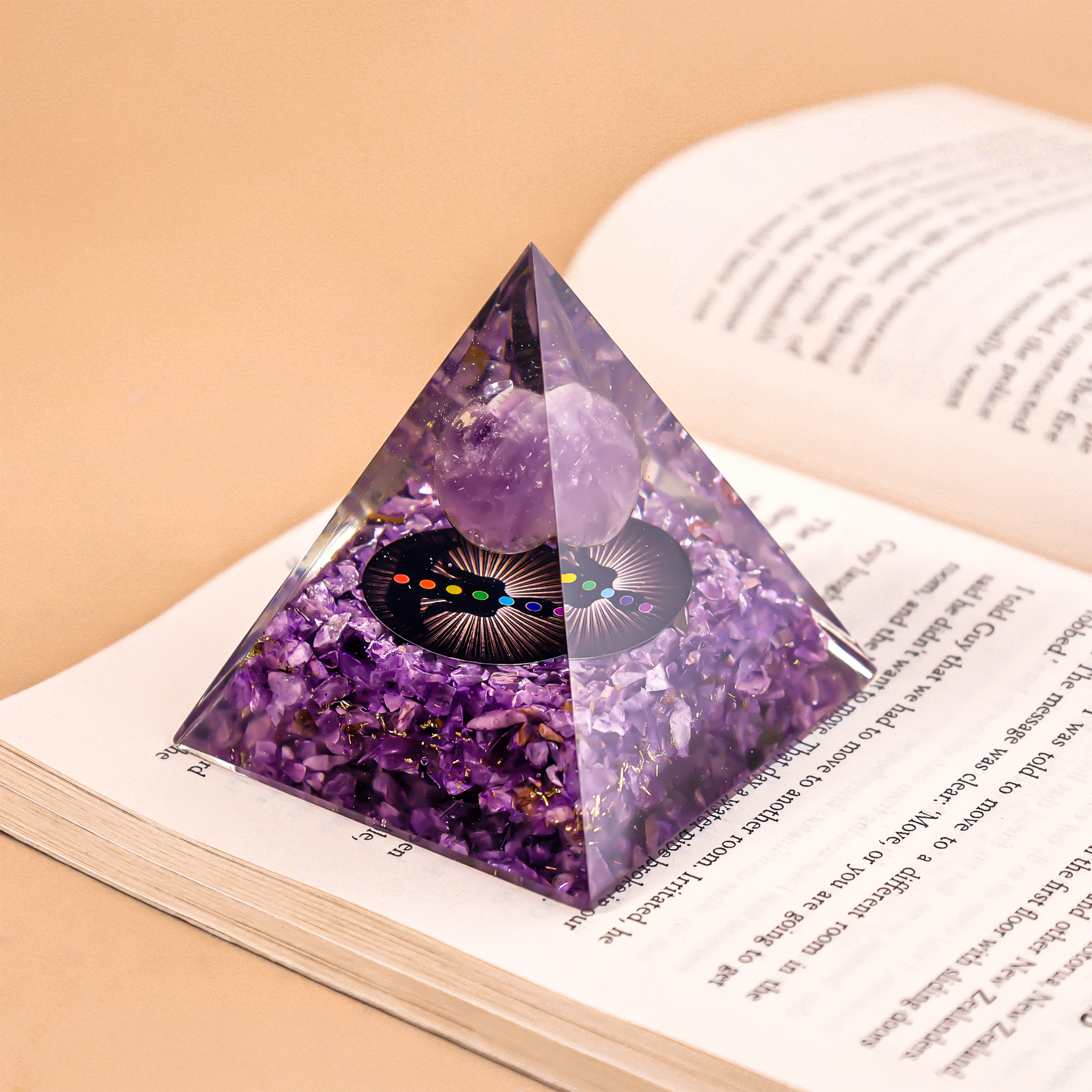 Amethyst Universe Energy Pyramid