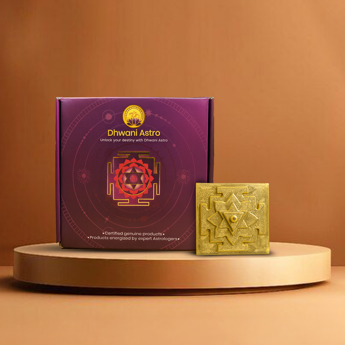 Shri Tara Pujan Yantra (Helps Fulfill Wishes, Improve Career & Boost Business) - Abhimantrit