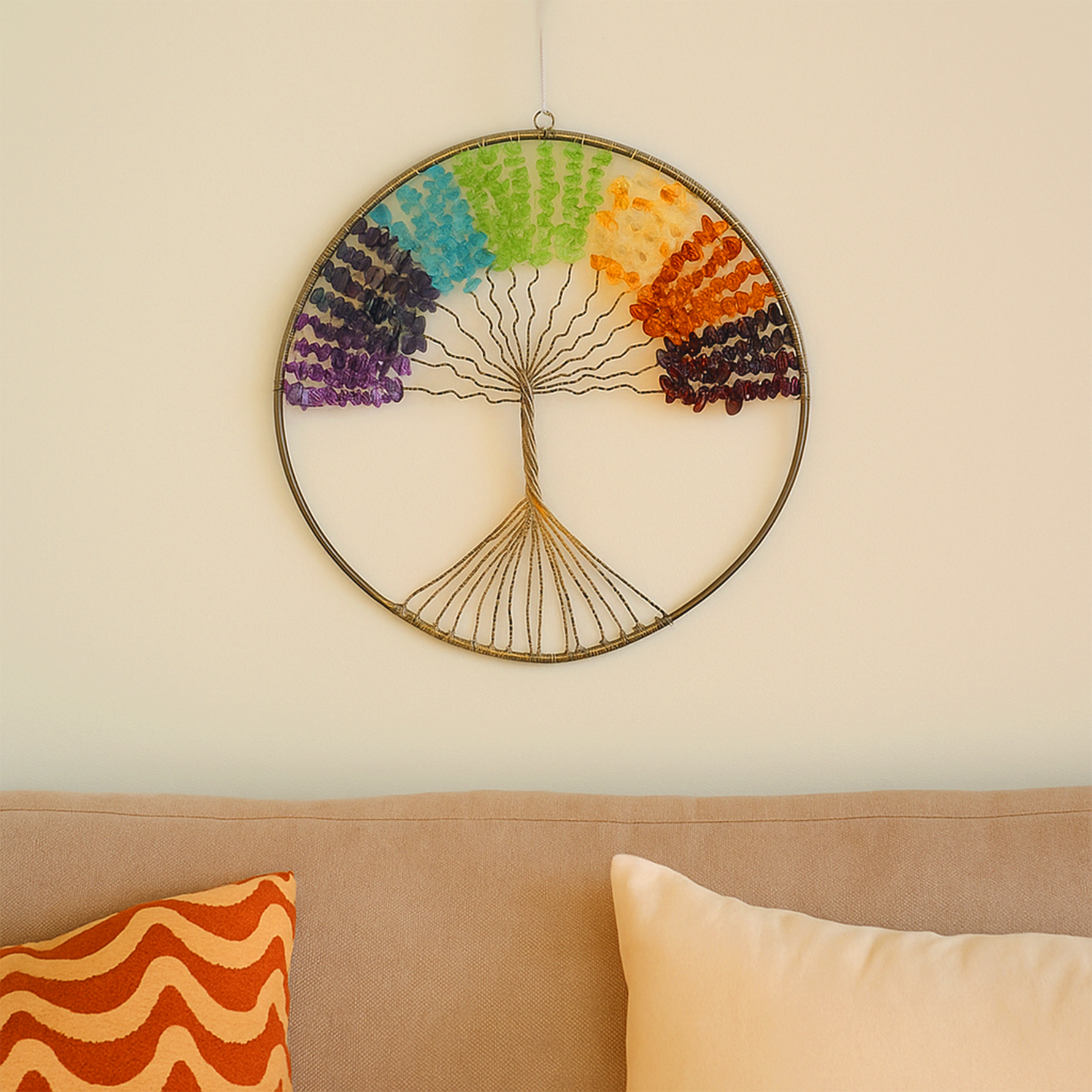 7 Chakra Tree Wall Hanging