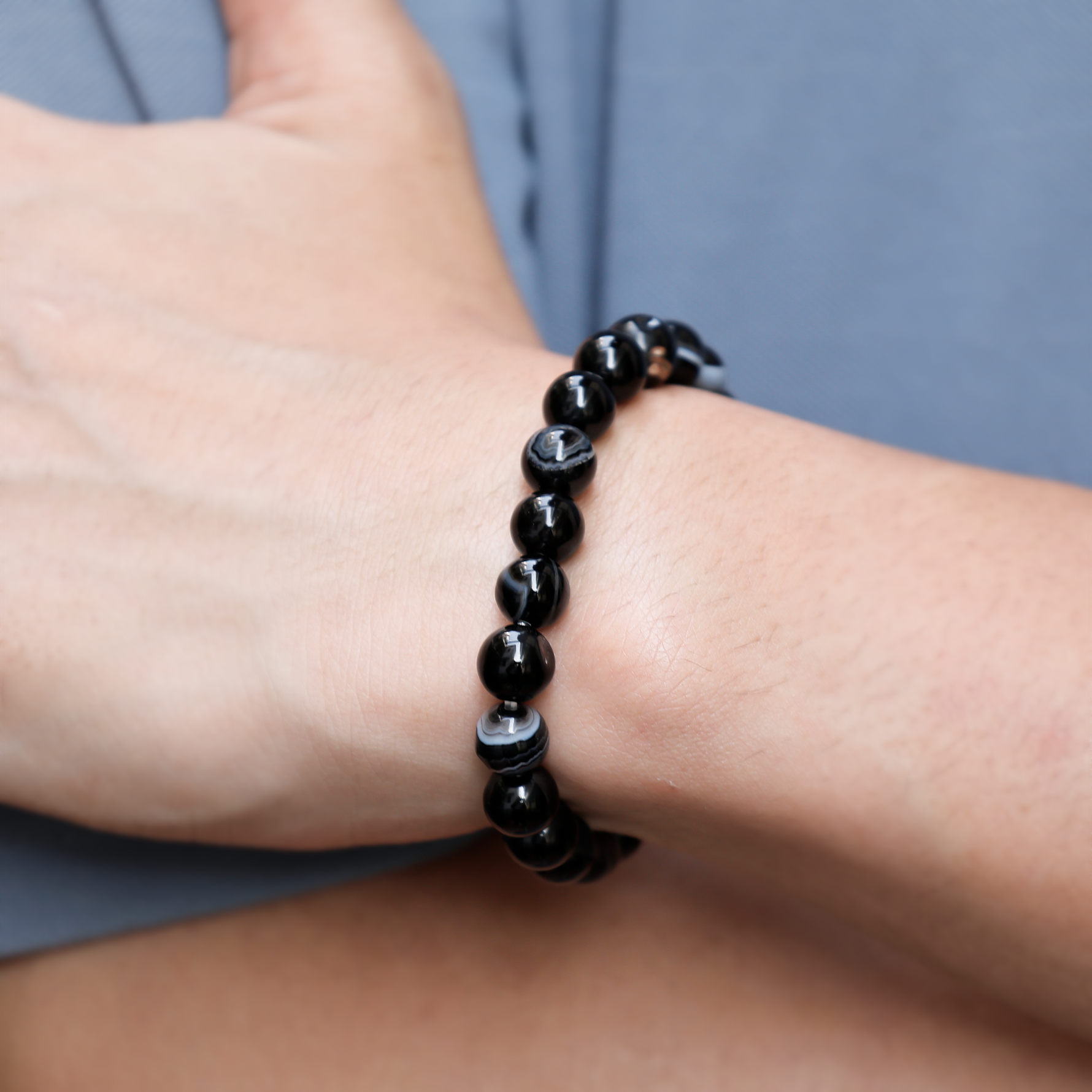 Negative Energy & Tantra Mantra Protection: Black Sulemani Bracelet - Abhimantrit & Certified