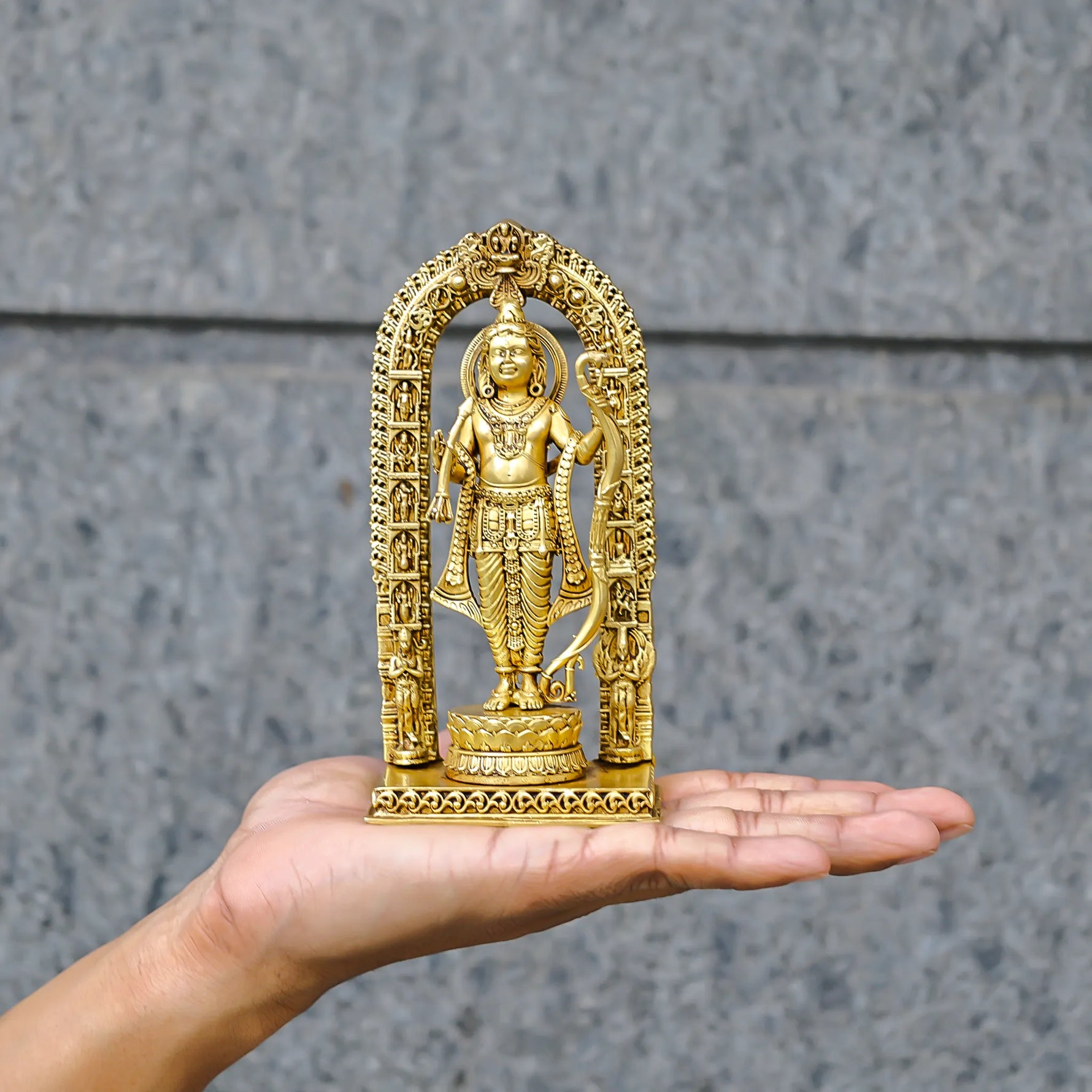 Brass Shree Ram Ji Idol