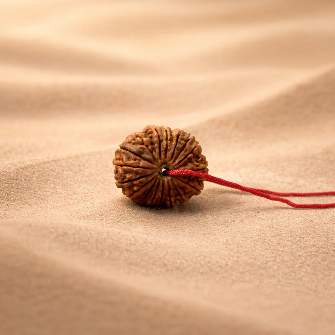 17 Mukhi Rudraksha energized and ready to wear