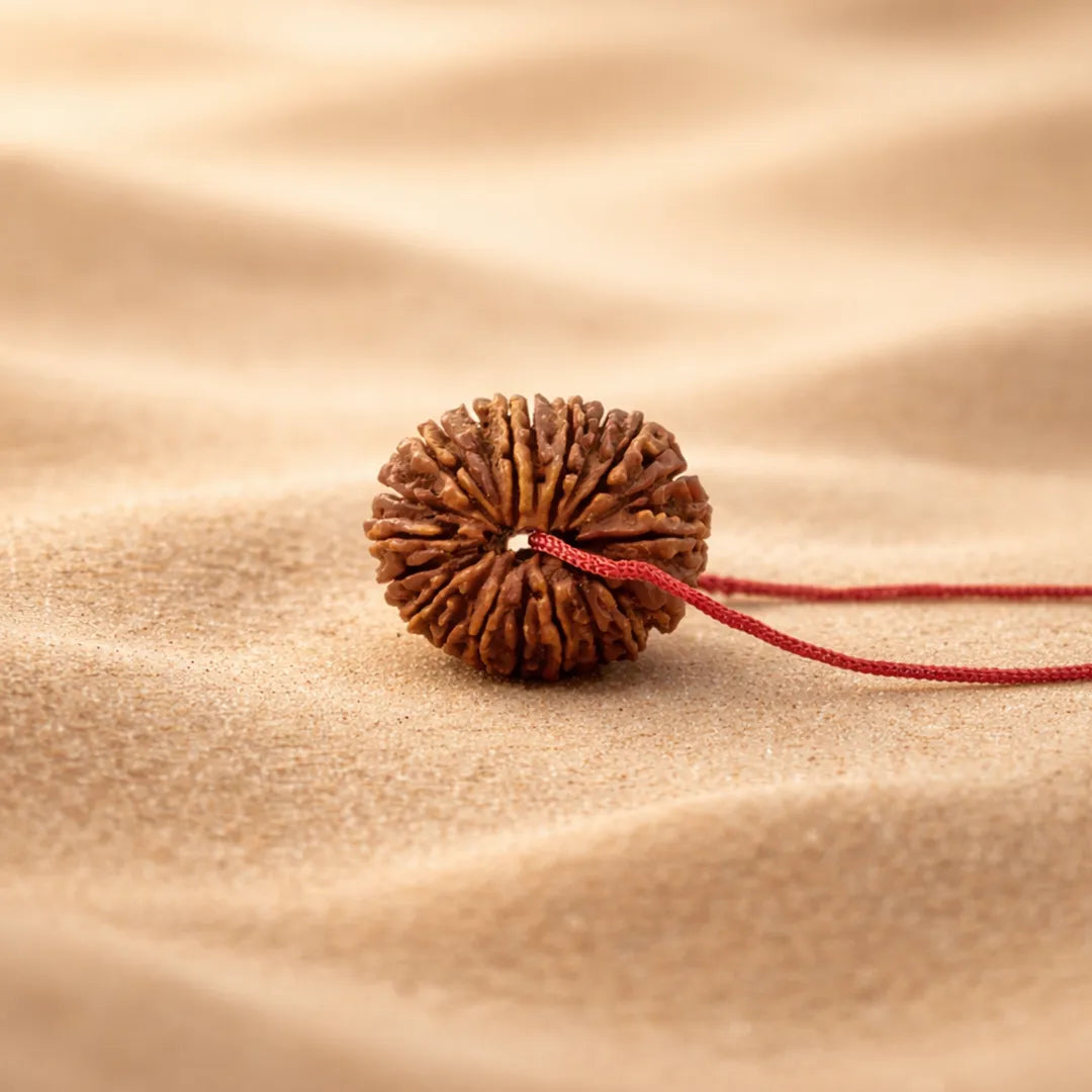 21 Mukhi Rudraksha energized and ready to wearNepali 21 Mukhi Rudraksha (Twenty-One Faced)