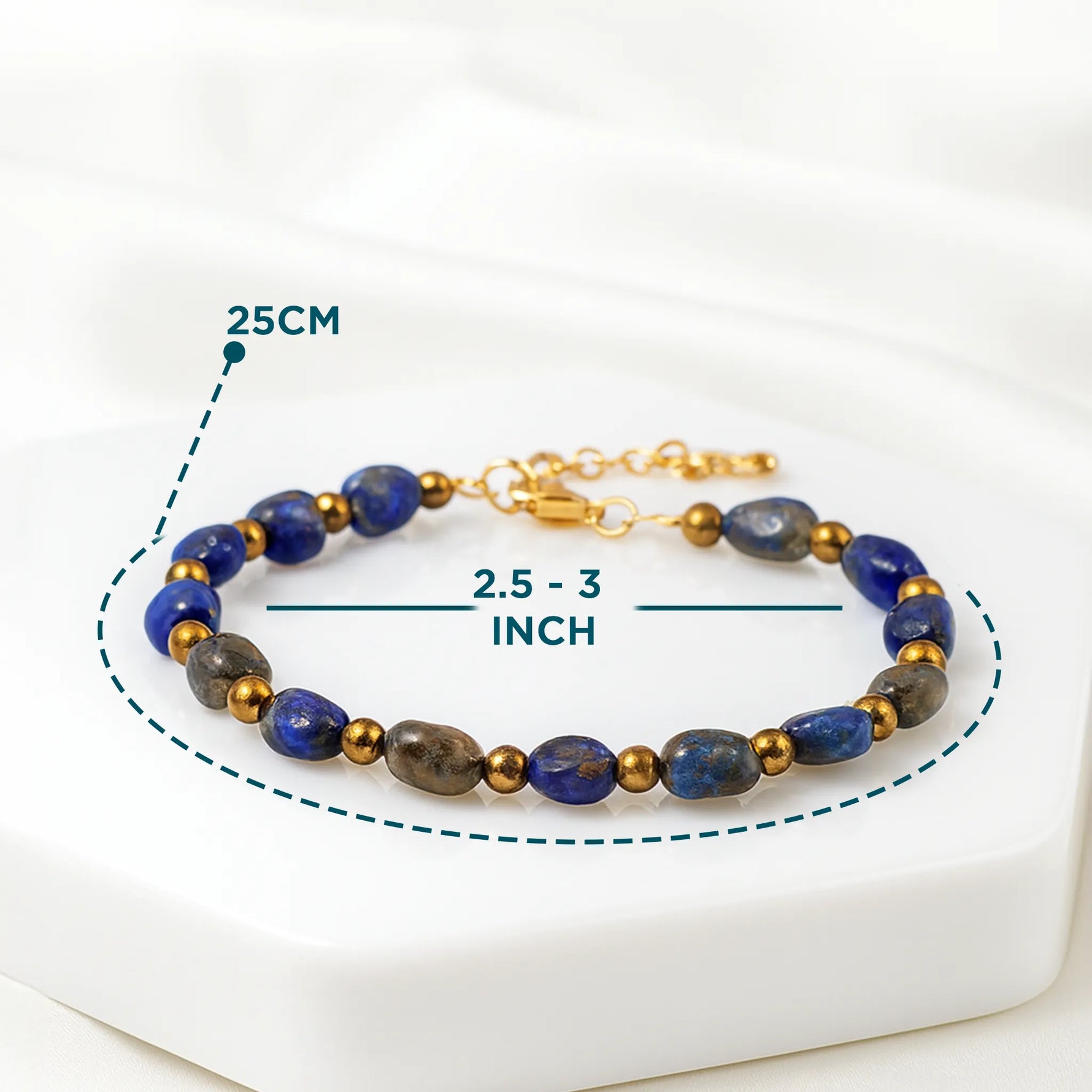 Lapiz Lazuli Anklet