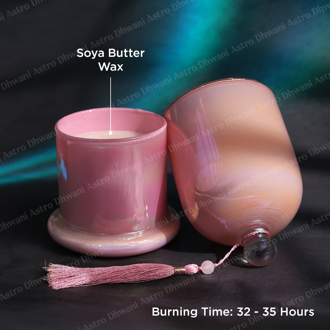 Hand-Poured Soy Butter Wax Candle | Aromatherapy Candle for Meditation, Prayer & Home Decor