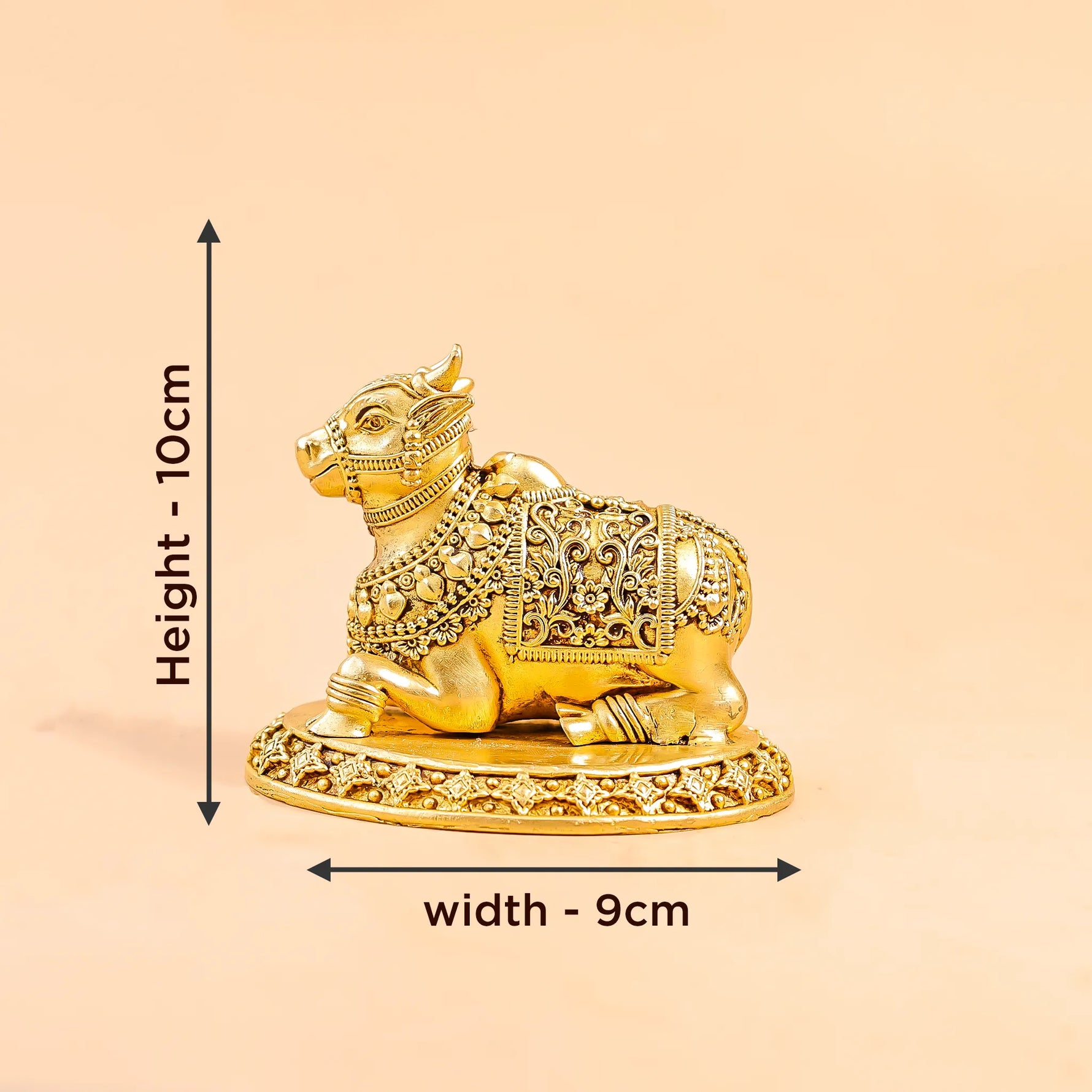 Brass Shree Nandi Ji Idol