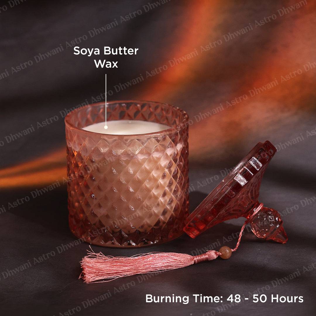 Handmade Scented Butter Soy Wax  Candle | Aromatherapy Candle | Meditation, Yoga & Positive Energy