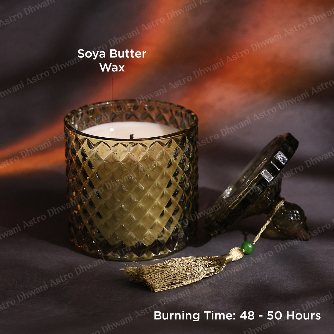 Handmade Scented Butter Soy Wax  Candle | Aromatherapy Candle | Meditation, Yoga & Positive Energy