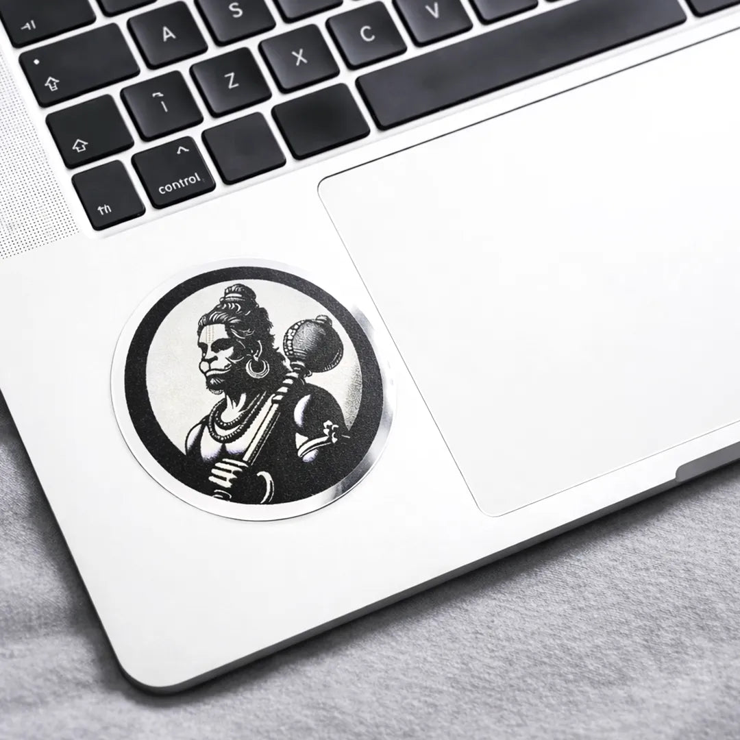 Bajrangbali Protection Sticker (Pack of 10pcs) – Abhimantrit
