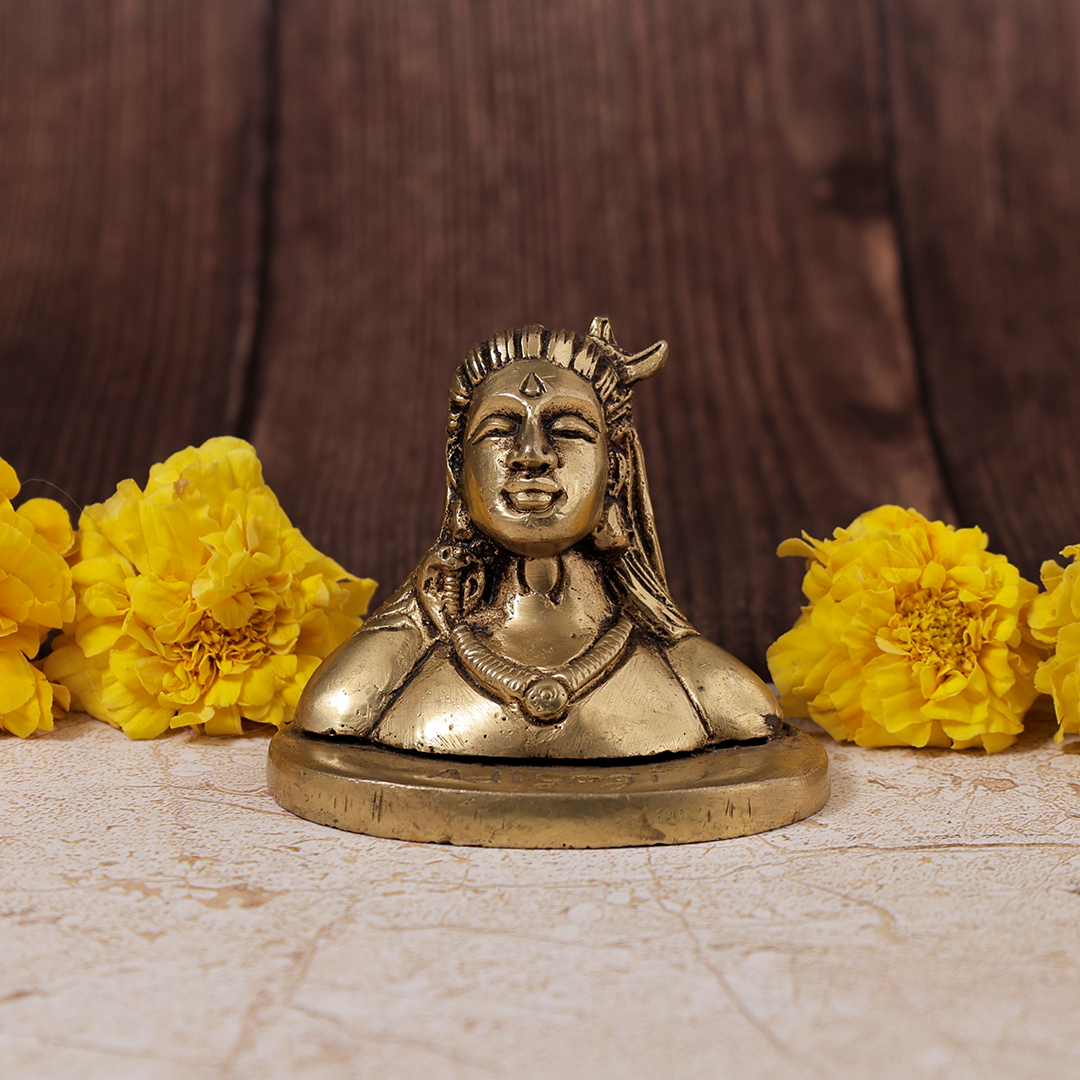 Brass Adiyogi - Abhimantrit