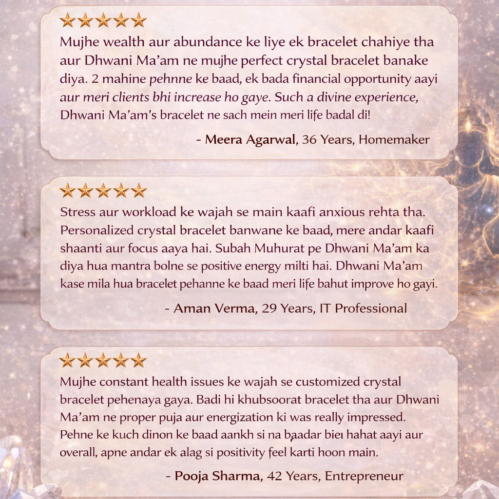 Customize Bracelet (Spiritual Solution for your personal problem)