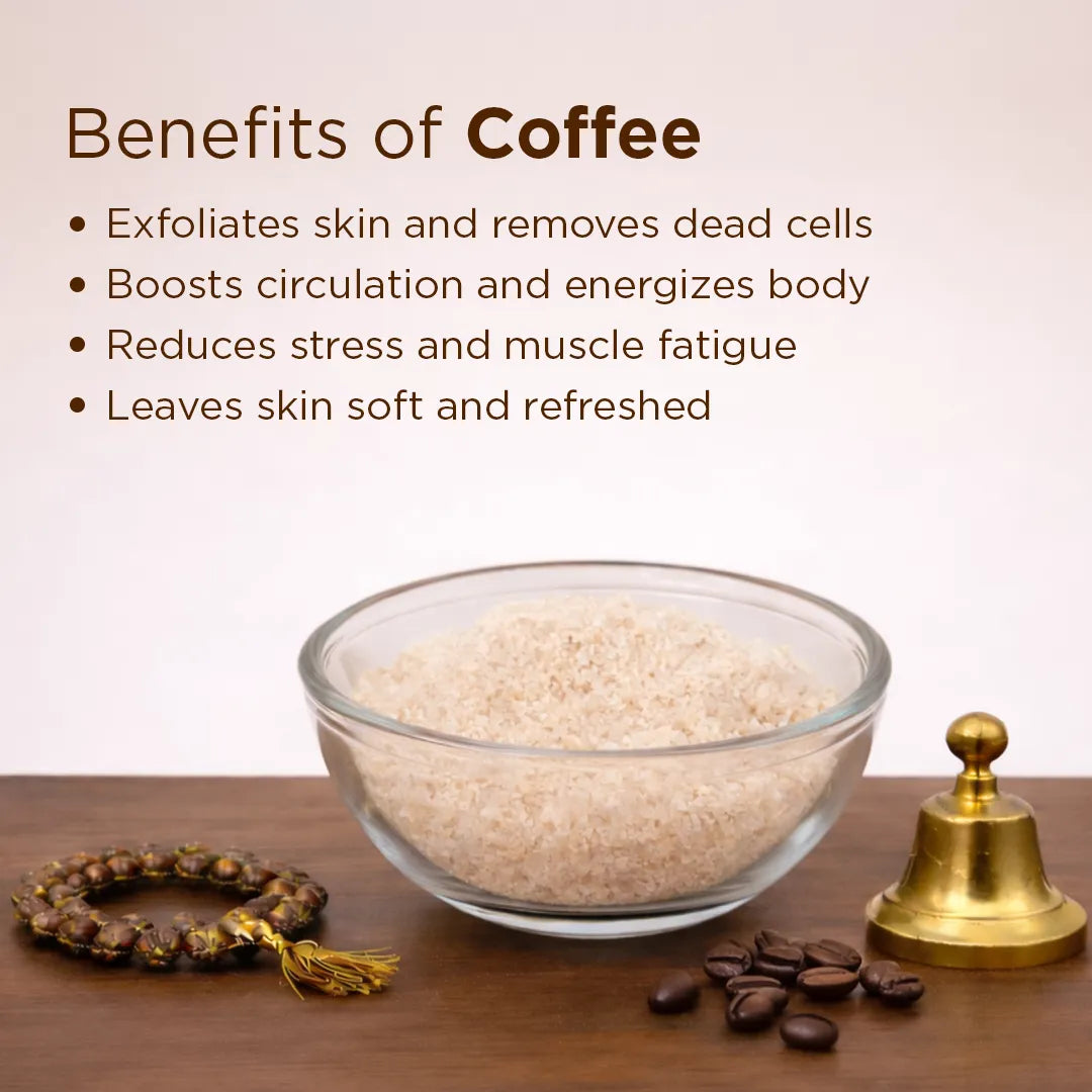 Coffee Booster Bath Salt – Refreshing Energy Bath & Skin Revitalizing