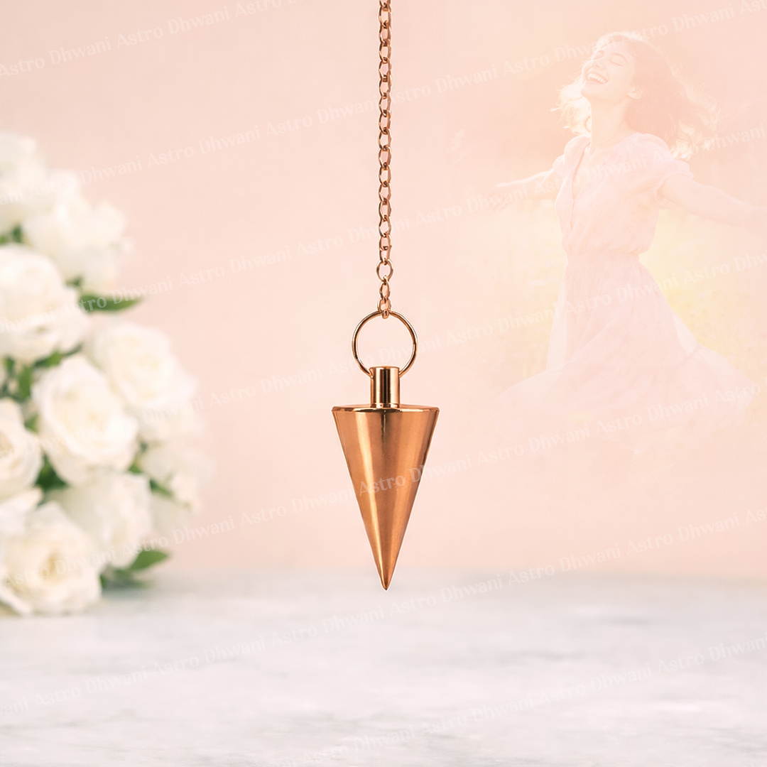Copper Healing Pendulum - Abhimantrit