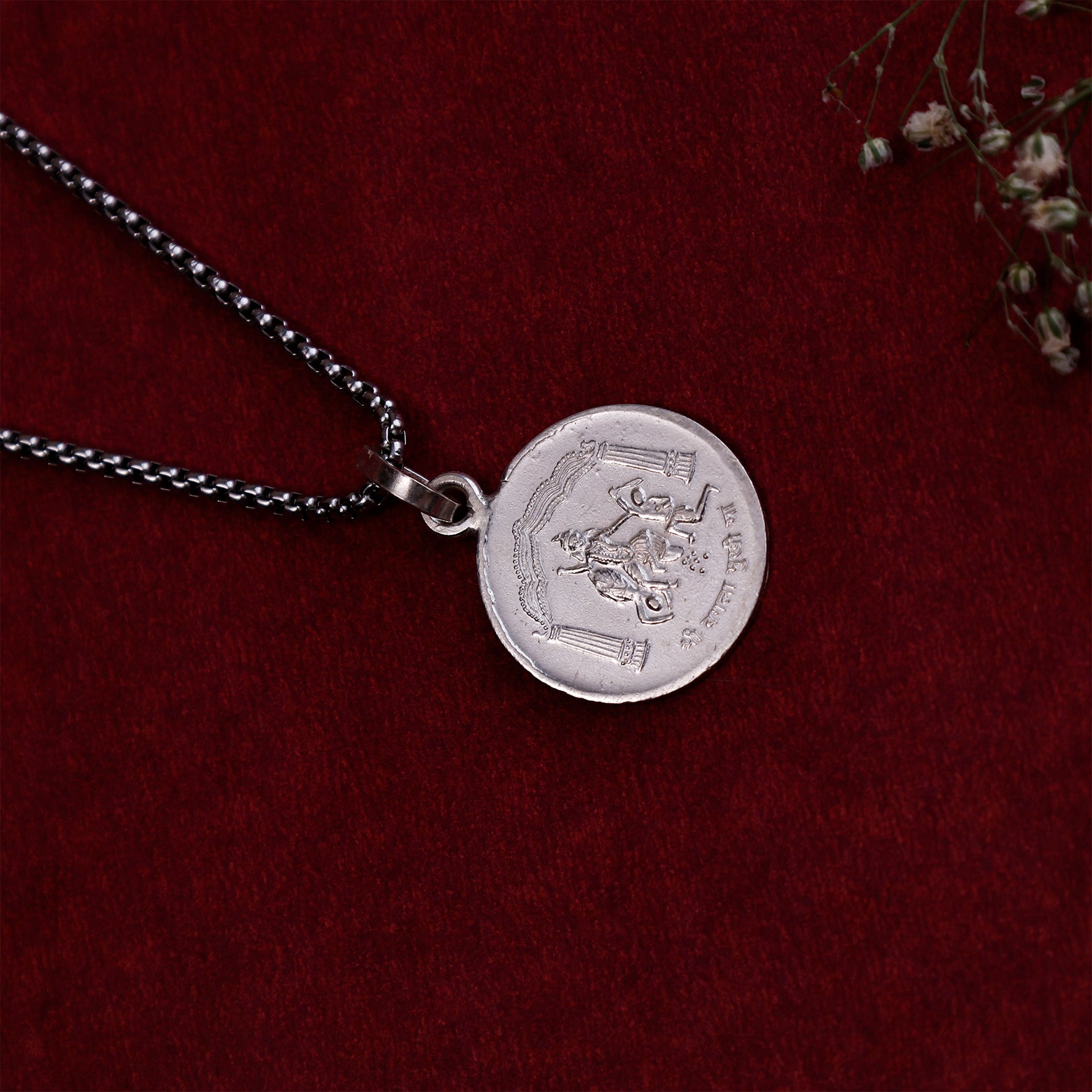 Baglamukhi Yantra Pure Silver - Abhimantrit